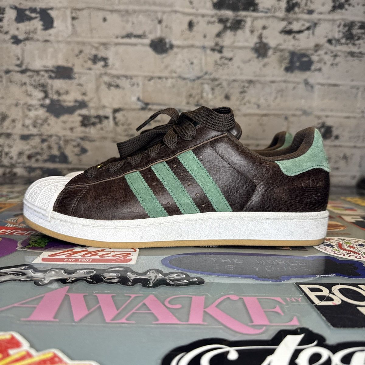 adidas gazelle silver green womens SUPERSTAR II "PRE-LOVED BROWN"  Active Athlete 88
