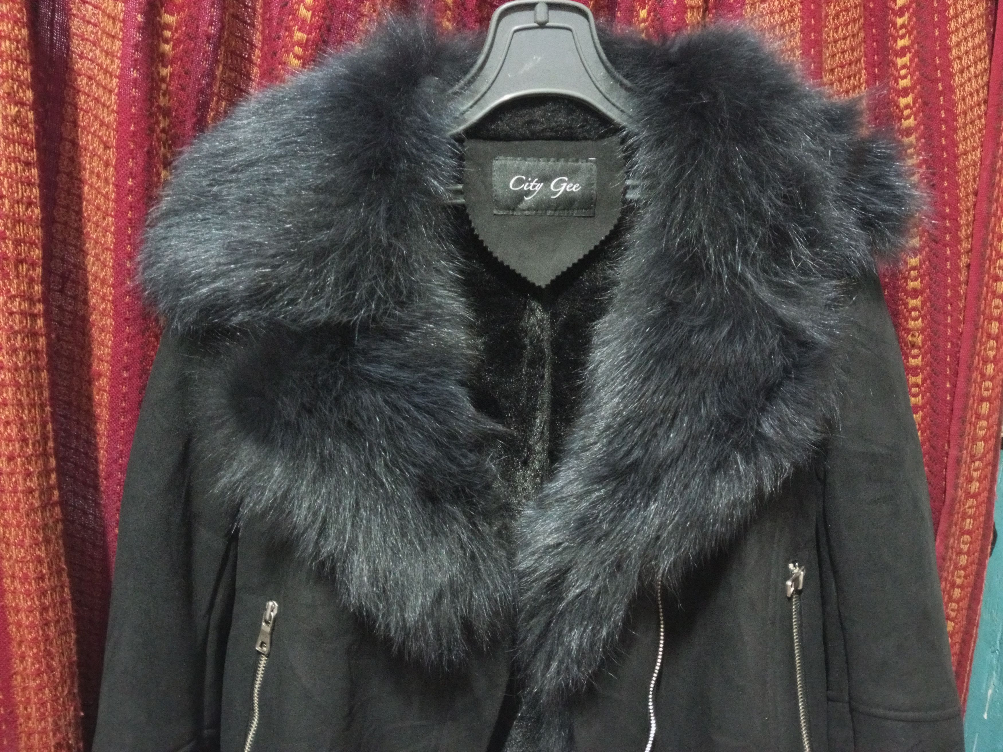 Other City Gee - Fur Suede Raccoons pilot Jacket Size US M / EU 48-50 / 2 - 2 Thumbnail