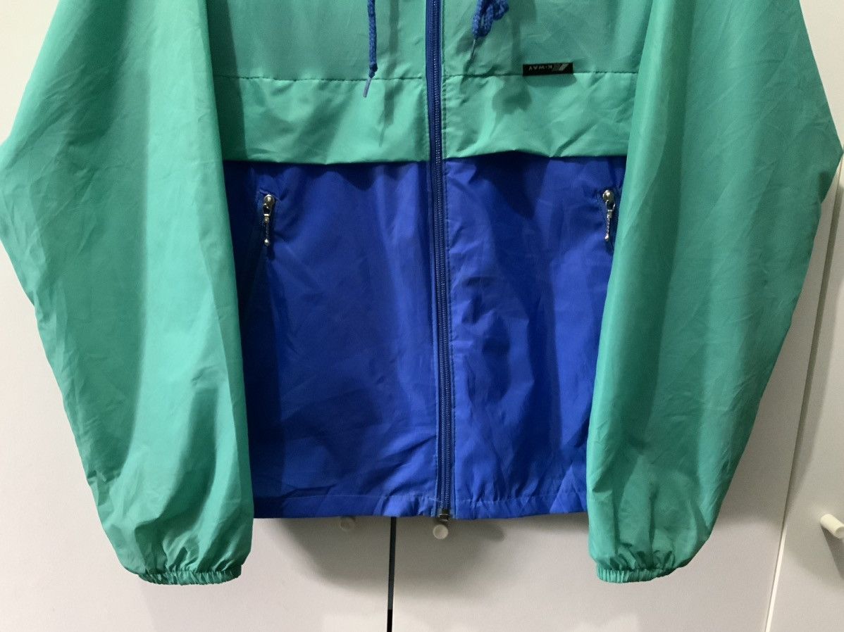 Japanese Brand K-Way Turqoise Windbreaker Size US S / EU 44-46 / 1 - 4 Thumbnail