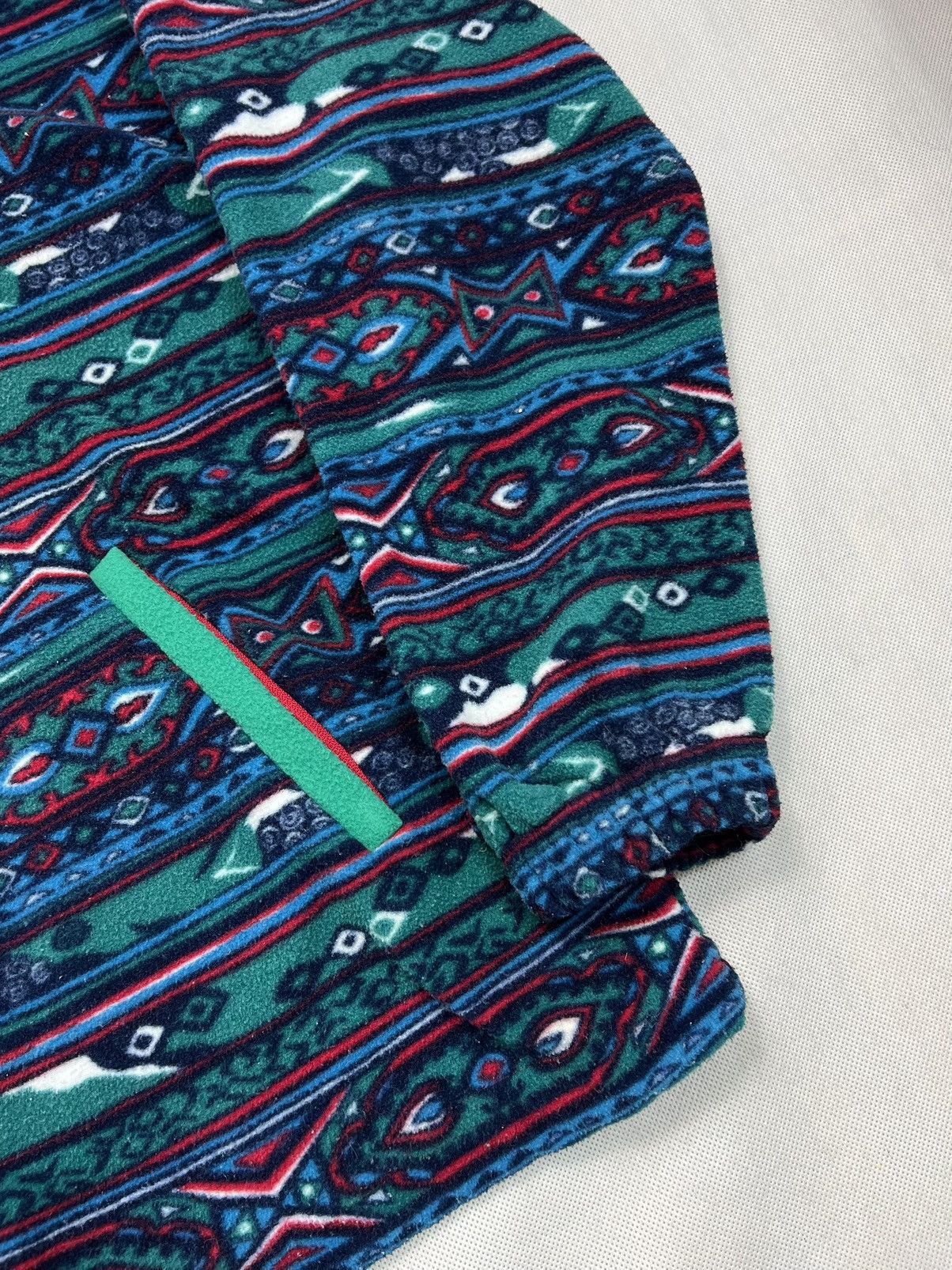 Lacoste × Vintage Fleece Jacket Lacoste Synchilla vintage polar patterns Size US XXL / EU 58 / 5 - 8 Thumbnail