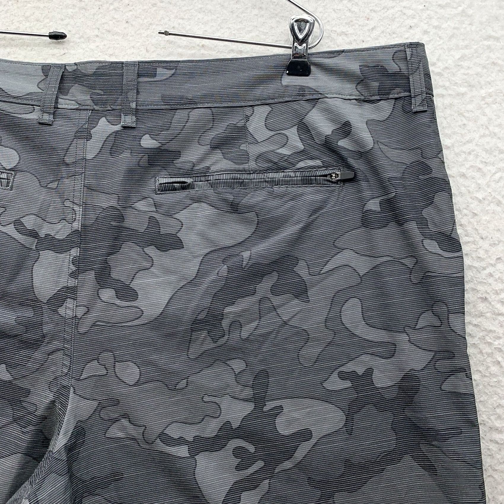 George George Hybrid Swim Shorts Mens XL Gray Camo 9" Golf Summer Beach Pool Dad Size US 36 / EU 52 - 5 Thumbnail