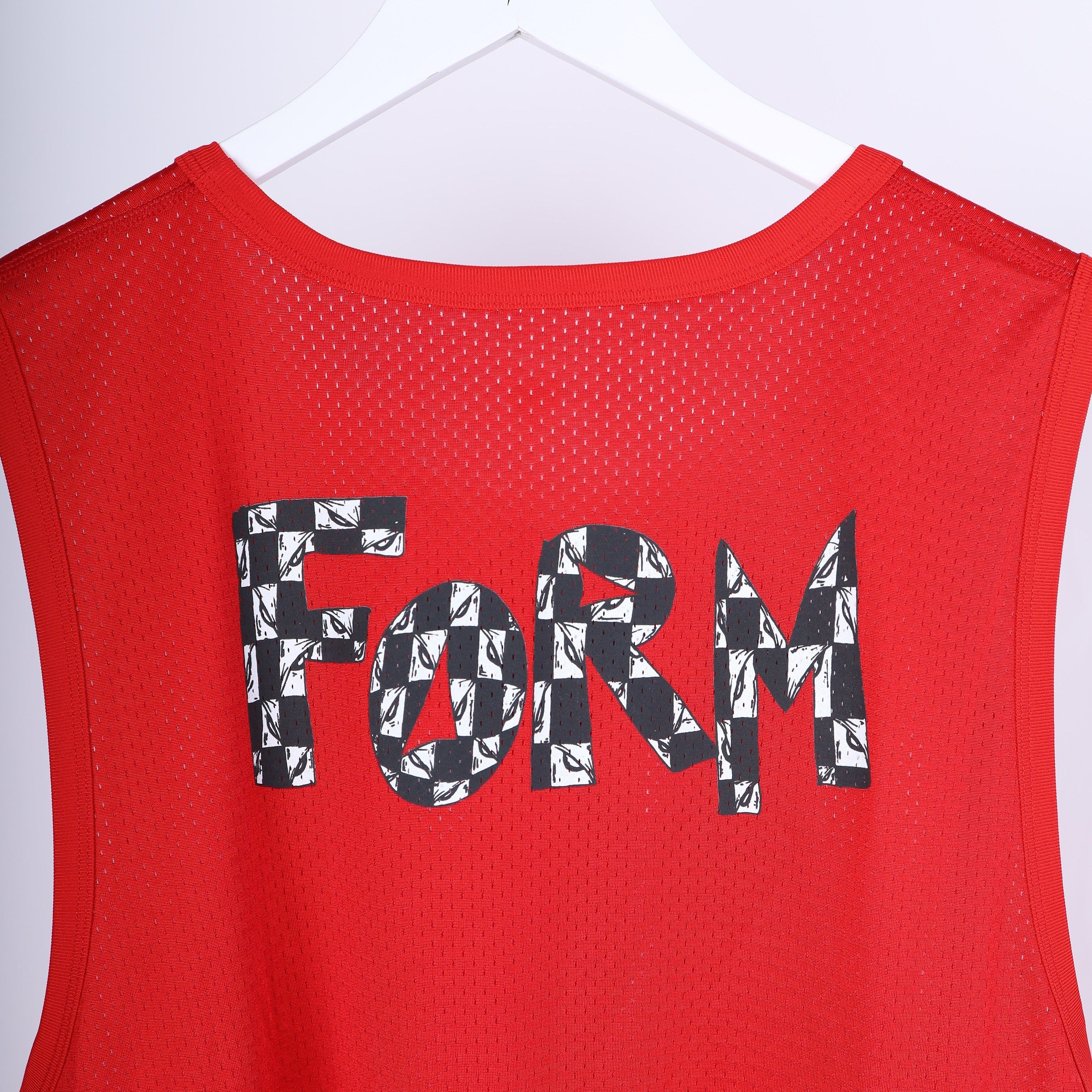 Chrome Hearts RED MESH 'FORM' CH TEAM STADIUM TANK TOP JERSEY MATTY BOY Size US XL / EU 56 / 4 - 9 Thumbnail