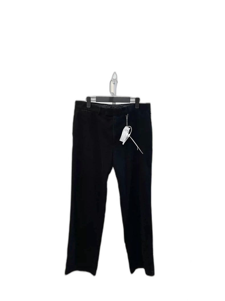 louis vuitton black corduroy pants