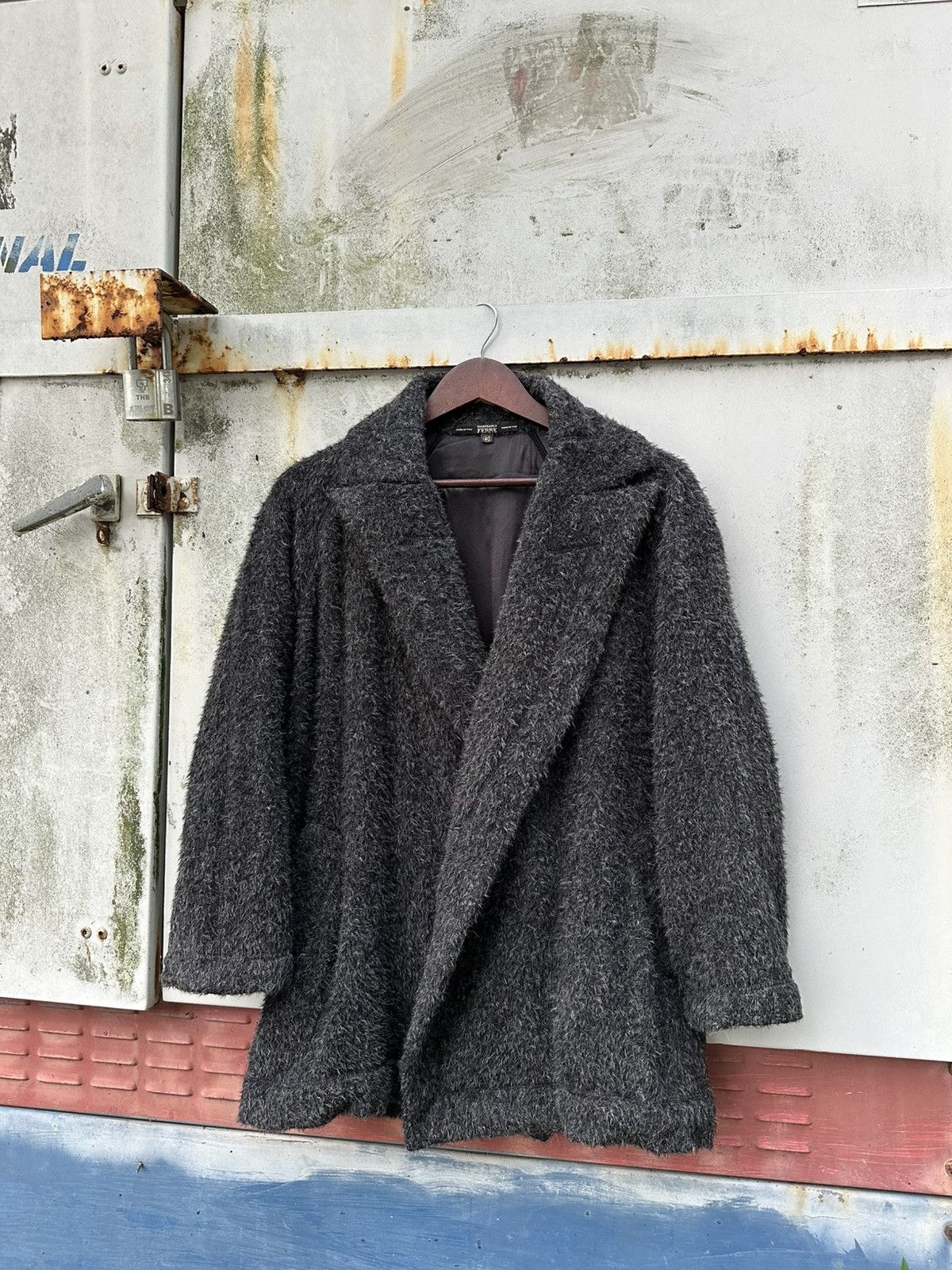 Gianfranco Ferre Gianfranco Ferre Faux Fur Double Collar Jacket Size M / US 6-8 / IT 42-44 - 1 Thumbnail