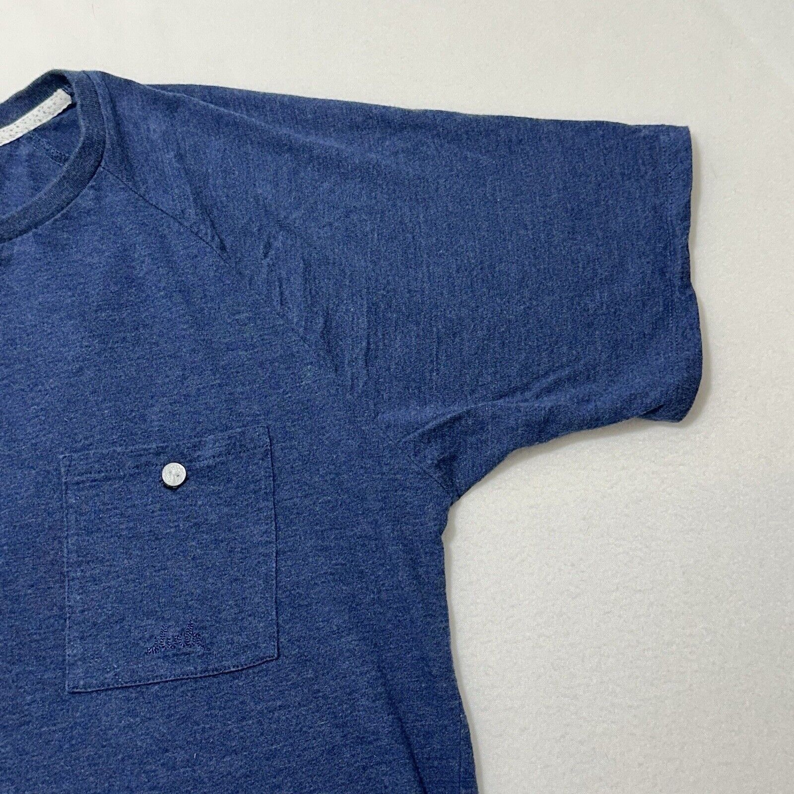 SLVDR SLVDR Medium Hidalgo Henley T Shirt Navy Blue Pocket Tee Size US M / EU 48-50 / 2 - 5 Thumbnail
