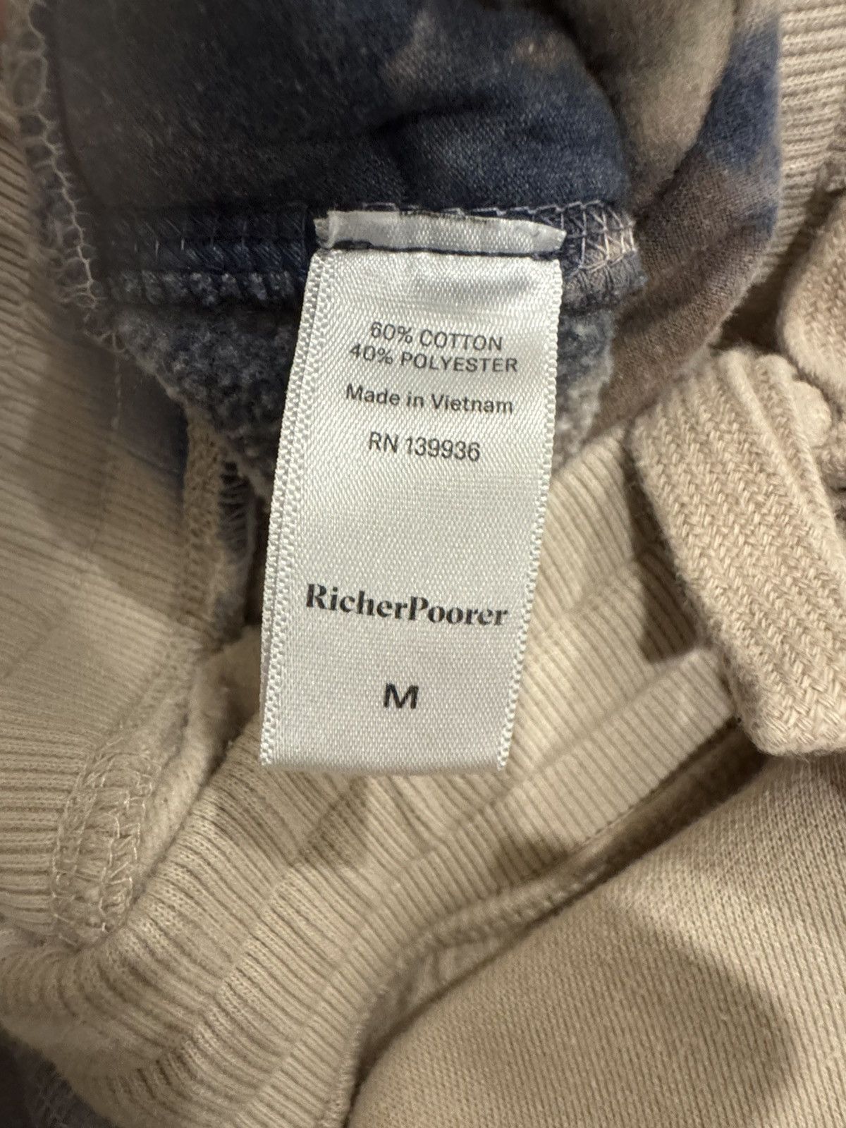 Richer Poorer Cotton blend sweatpants worn once new Size US 32 / EU 48 - 4 Thumbnail