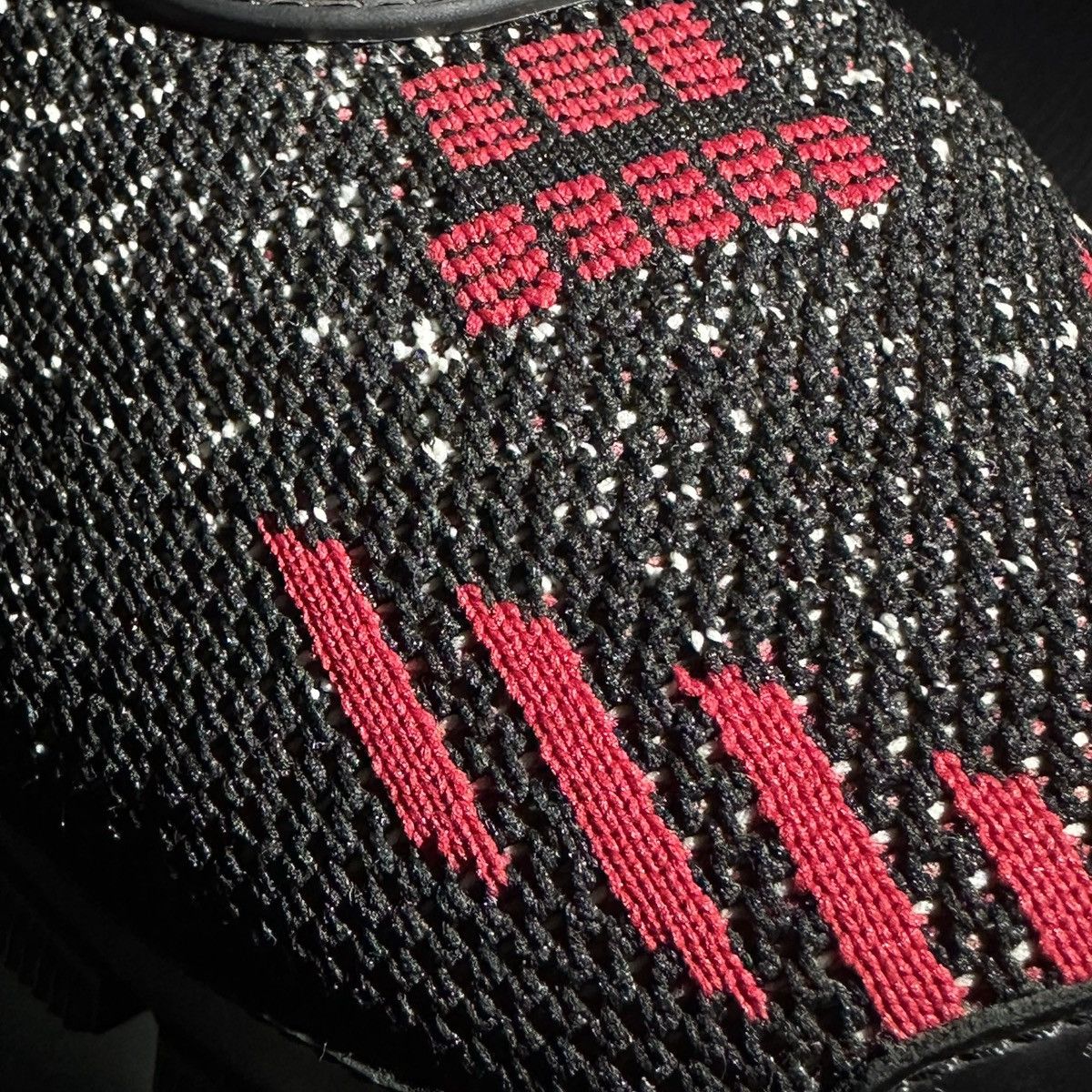 Prada PRADA Crossection Slip-On Knit Red/Black/Grey, Size 10.5 Size US 10.5 / EU 43-44 - 24 Thumbnail