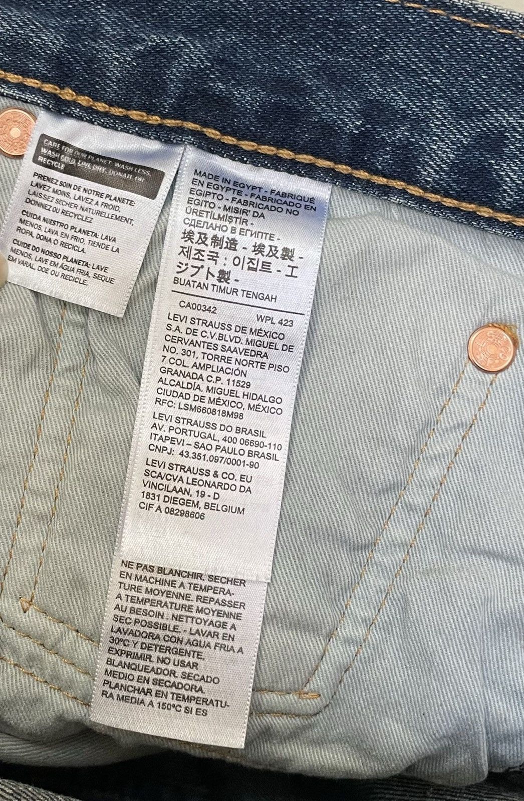Levi's Levi’s 501 ‘93 Straight Painter Jeans Size US 32 / EU 48 - 6 Thumbnail