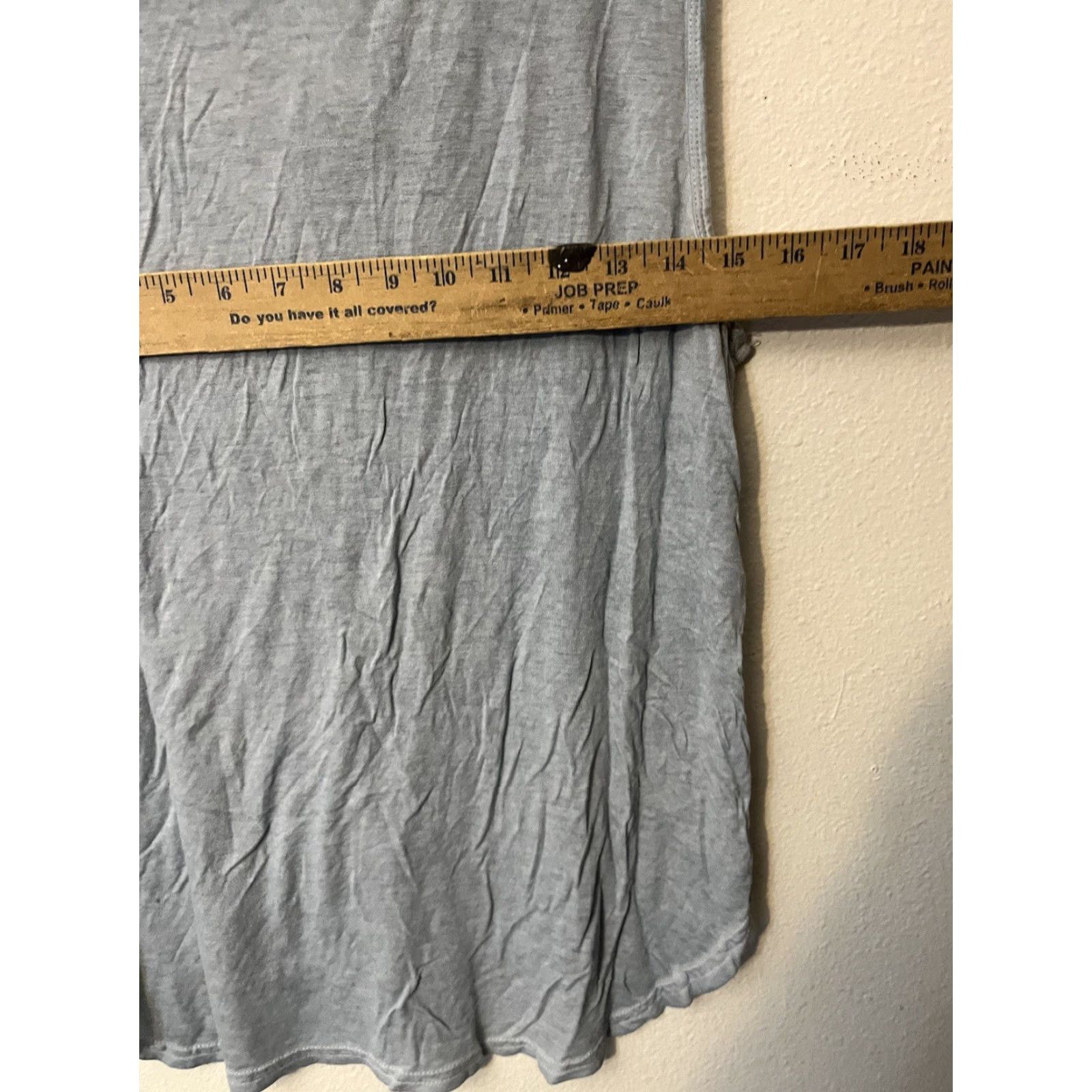 Vintage Jane + Delancey Blue Womens Tank S Henley Stretch Ribbed Knit Casual Top Size S / US 4 / IT 40 - 4 Thumbnail