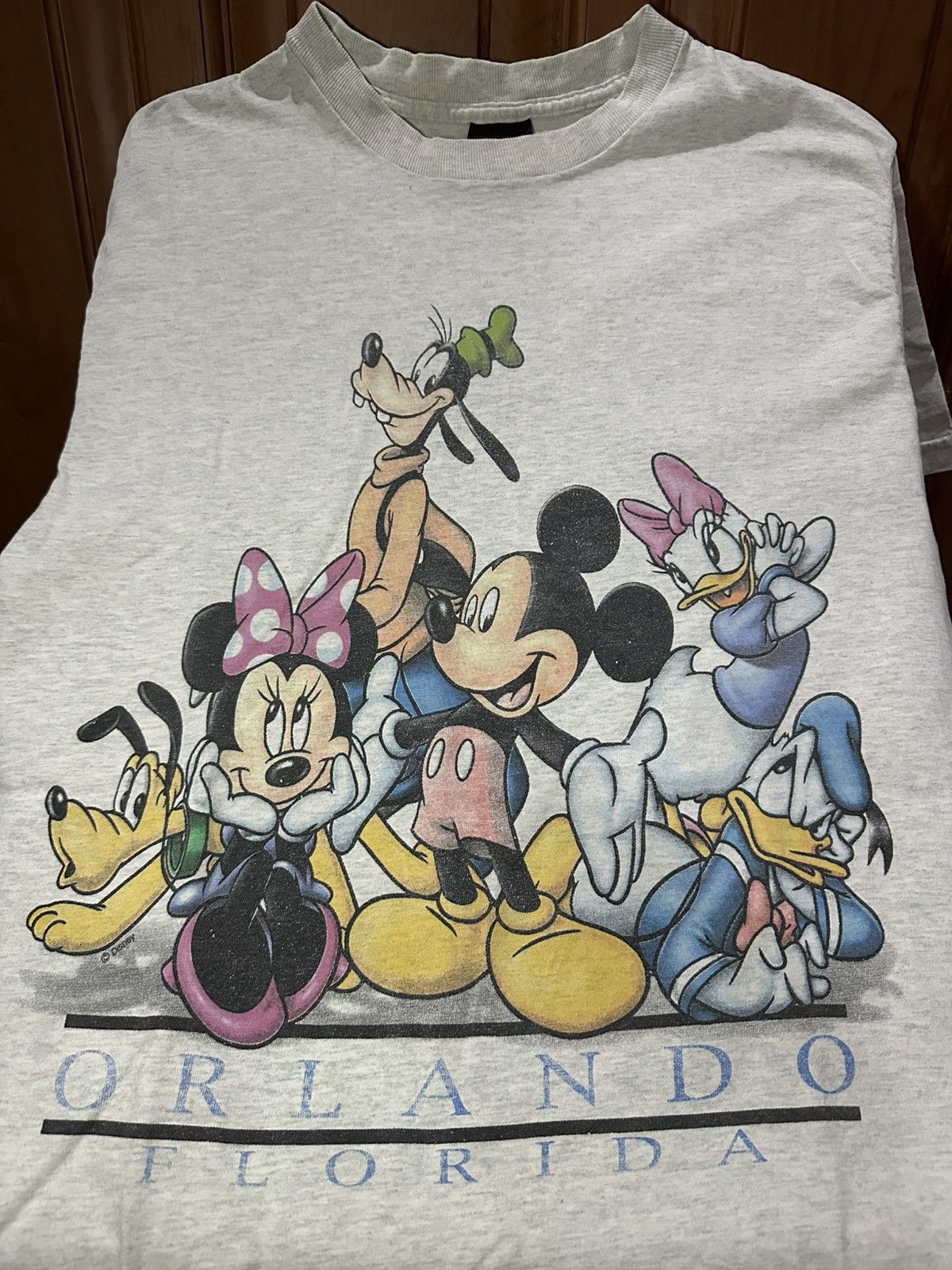 Disney Vintage Mickey Mouse & Friends Orlando Size US M / EU 48-50 / 2 - 1 Thumbnail