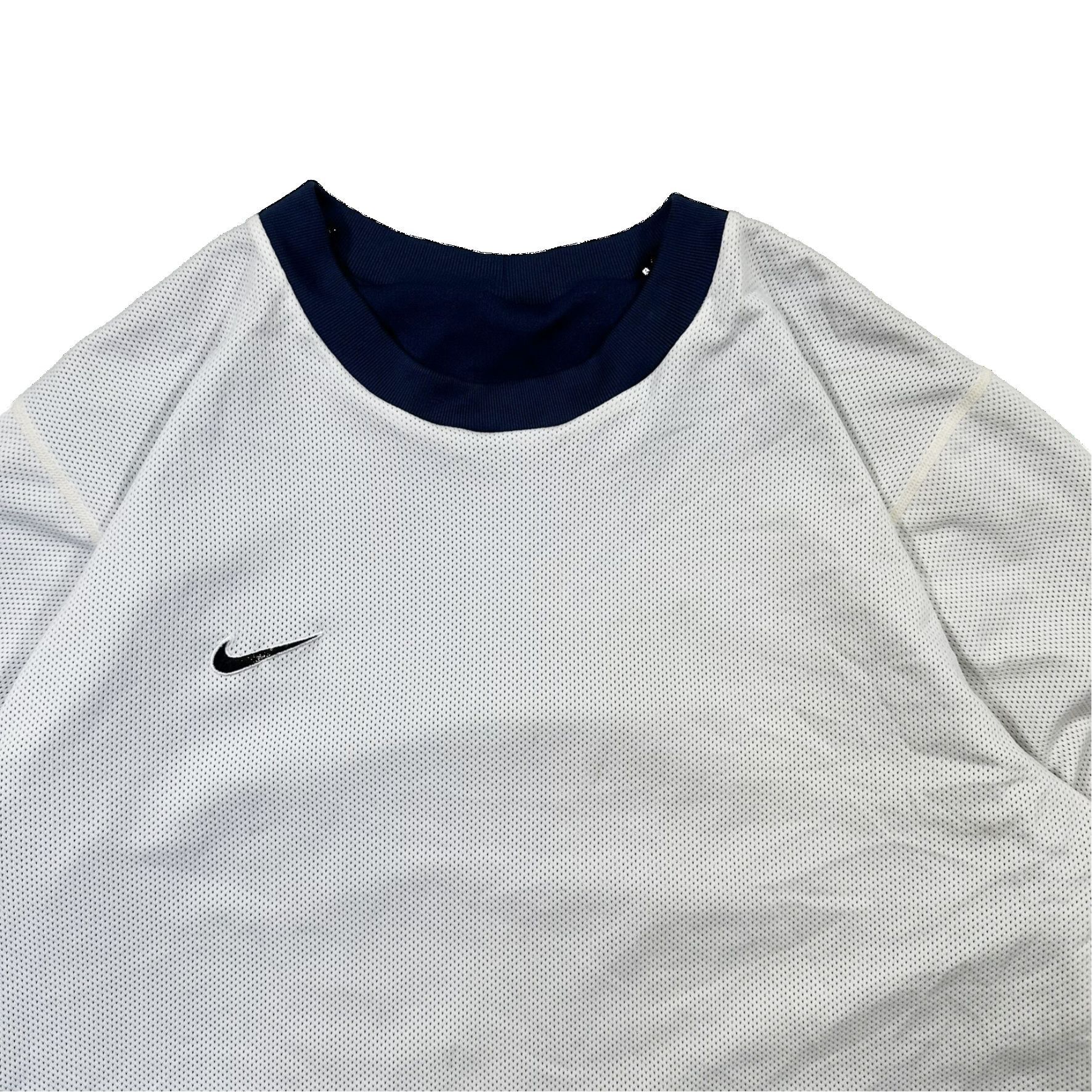 Vintage Vintage 90s Nike Reversible Mesh T Shirt Size US XL / EU 56 / 4 - 2 Thumbnail