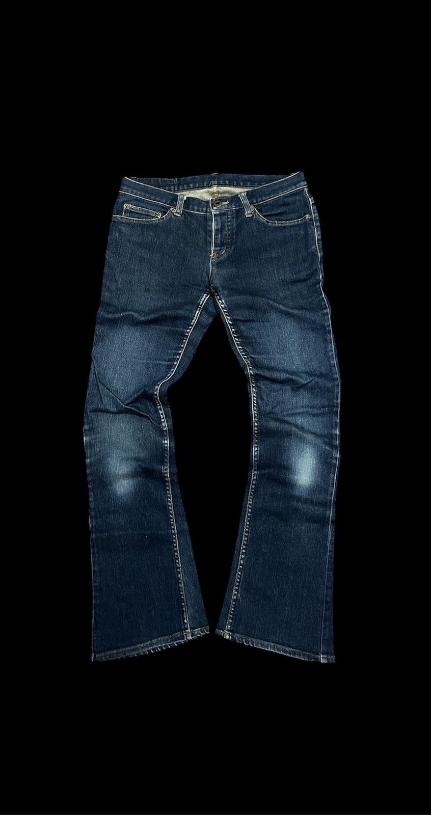 Hysteric Glamour HYSTERIC GLAMOUR FLARED JEANS x IF SIX WAS NINE x VINTAGE Size 31" - 2 Thumbnail