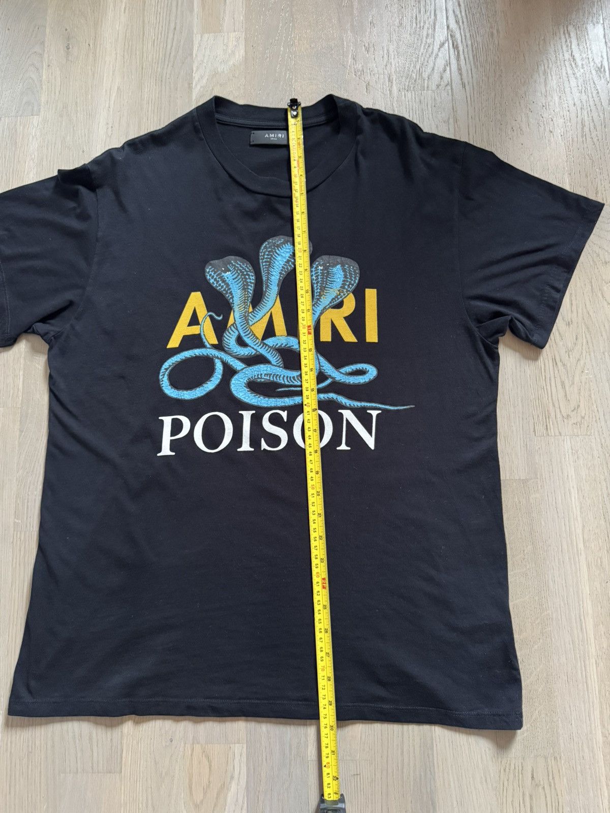 Amiri AMIRI tshirt SEE/STUDY real tape measurements in photos !!! Size US S / EU 44-46 / 1 - 9 Thumbnail