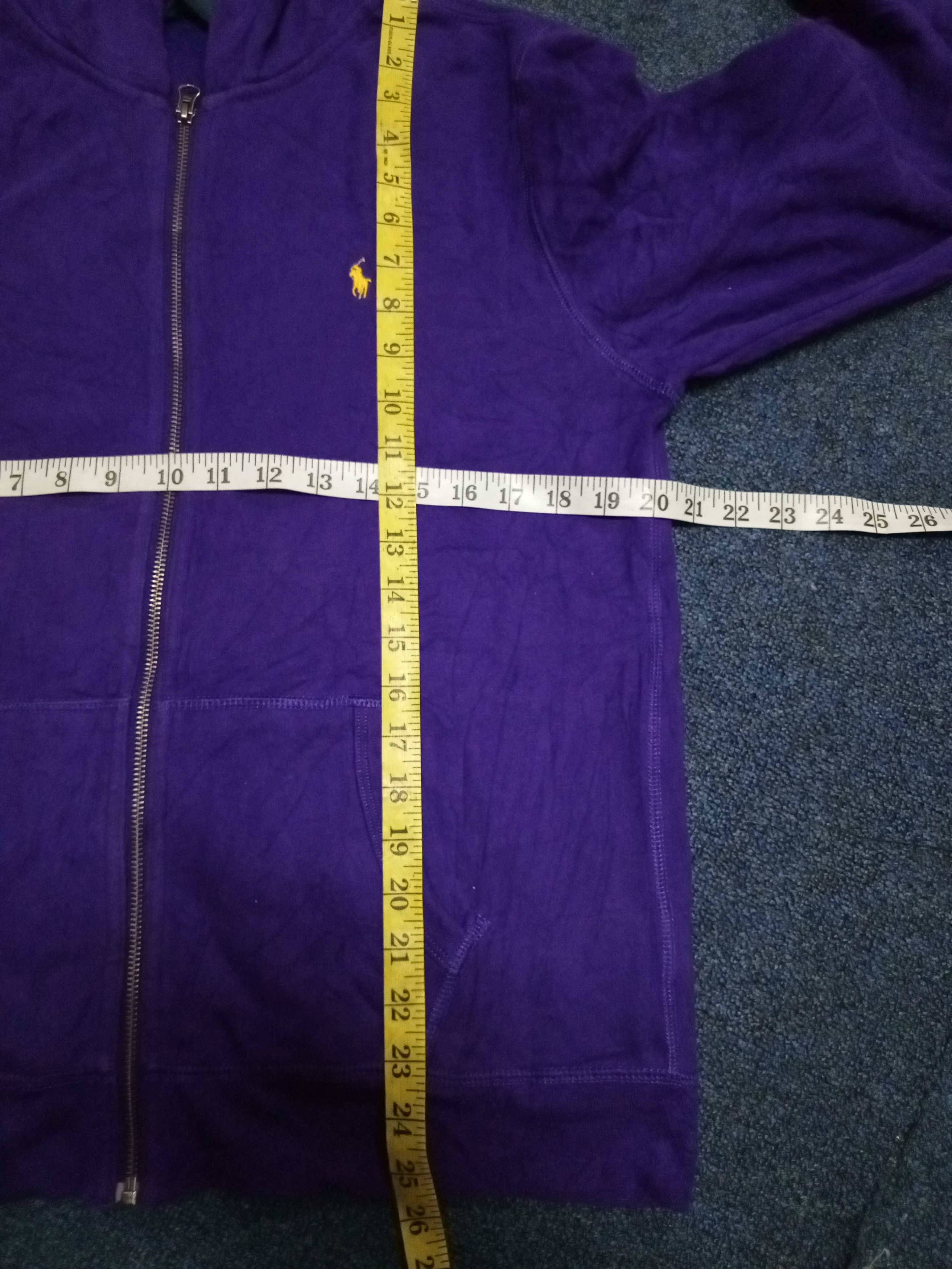 Polo Ralph Lauren Y2K POLO RALPH LAUREN HODDIES ZIPPER PONY YELLOW Size US L / EU 52-54 / 3 - 14 Thumbnail