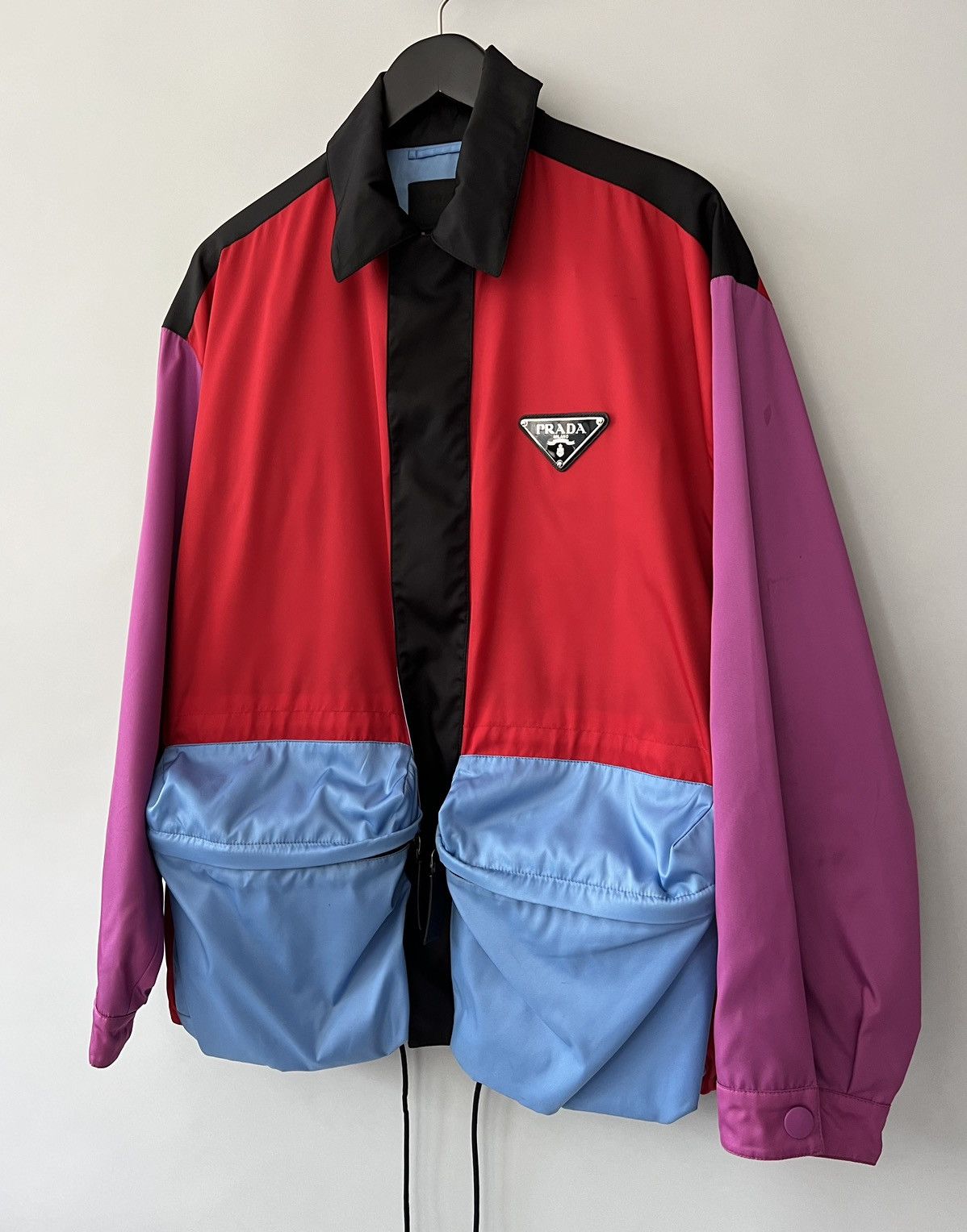 Prada Prada Nylon Colorblock Jacket Size US S / EU 44-46 / 1 - 2 Thumbnail