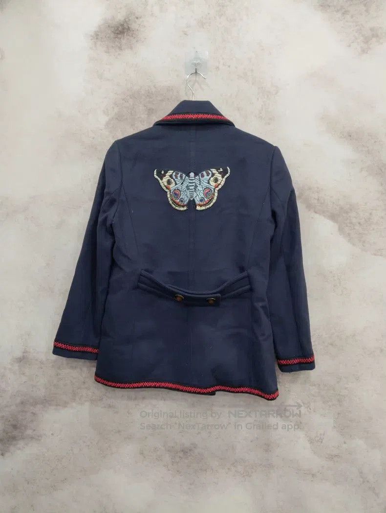 Gucci Gucci Blue coat Size M / US 6-8 / IT 42-44 - 2 Thumbnail