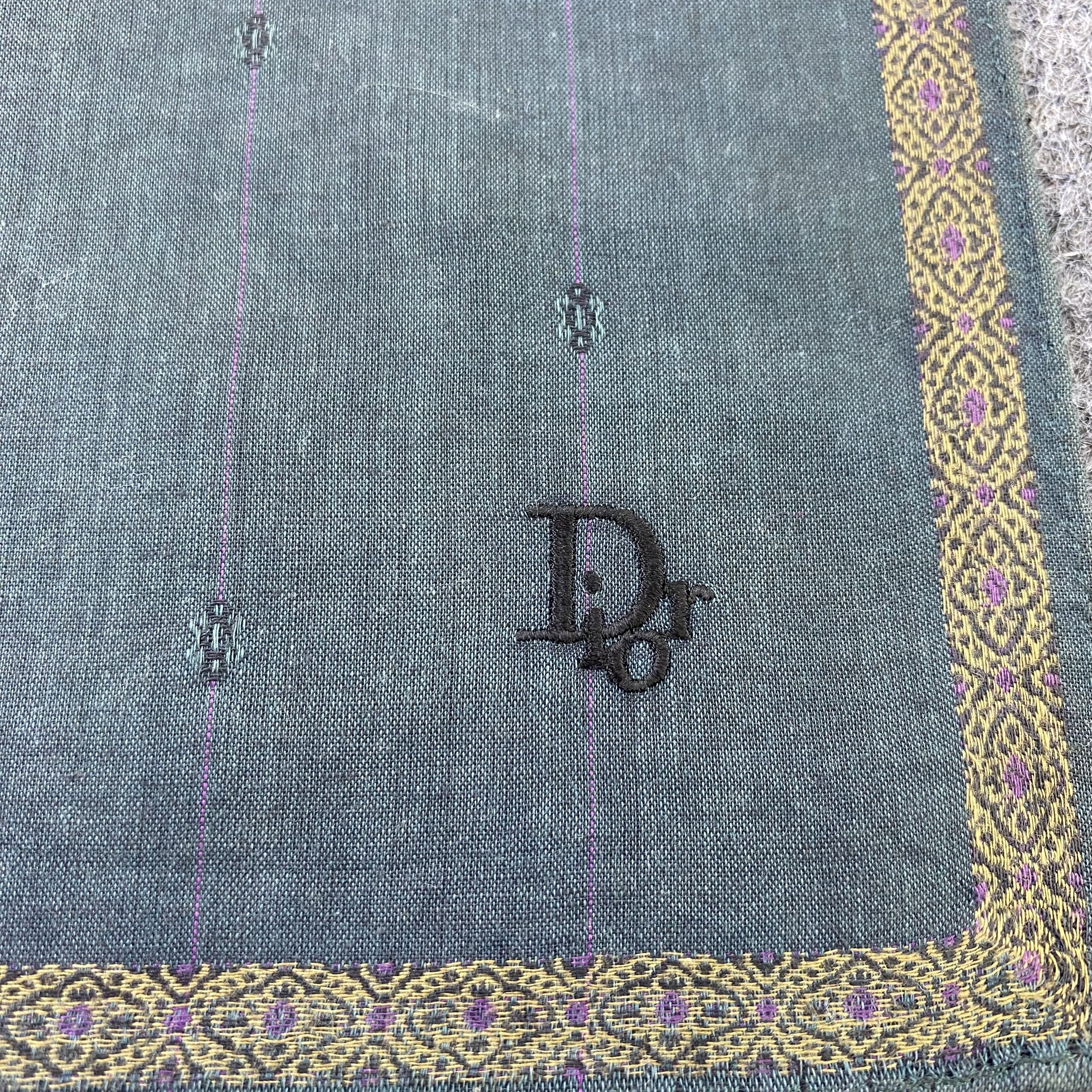 Designer Christian Dior Handkerchief / Bandana / Neckerchief-B1082 Size ONE SIZE - 5 Thumbnail