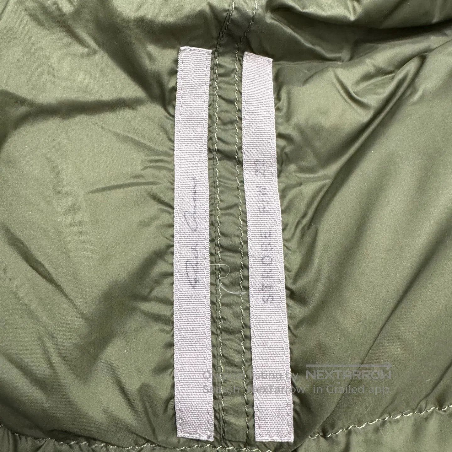 Rick Owens Rick Owens Green High Neck Down Jacket. Size US S / EU 44-46 / 1 - 2 Thumbnail
