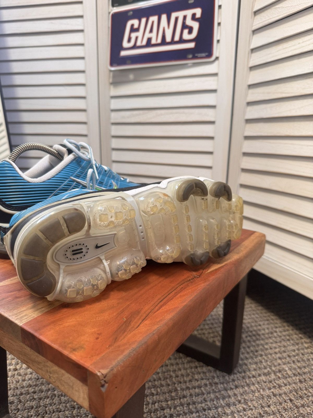Nike Men’s casual Sneakers Nike Air VaporMax 360 Laser Blue Size US 9.5 / EU 42-43 - 9 Thumbnail