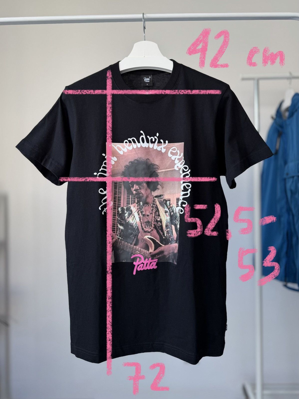 Patta Patta Jimi Hendrix 2021 capsule t-shirt tee S M Size US S / EU 44-46 / 1 - 8 Thumbnail
