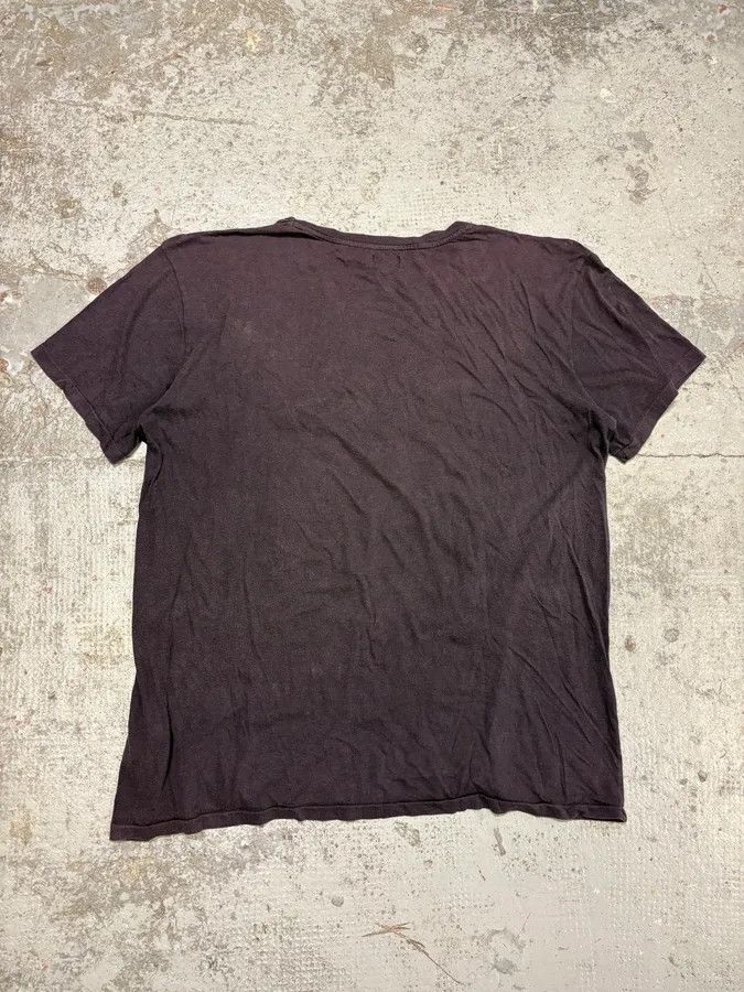 Polo Ralph Lauren 2000s Ralph Lauren Denim & Supply USA Japan Destroyed Flag Faded Black T-Shirt Size US M / EU 48-50 / 2 - 6 Thumbnail