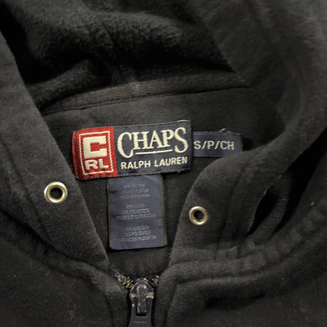 Chaps Ralph Lauren Crazy Vintage Y2K/2000s Navy Blue Chaps Ralph Lauren Streetwear Zip Up Hoodie! Fits M Size US M / EU 48-50 / 2 - 6 Thumbnail
