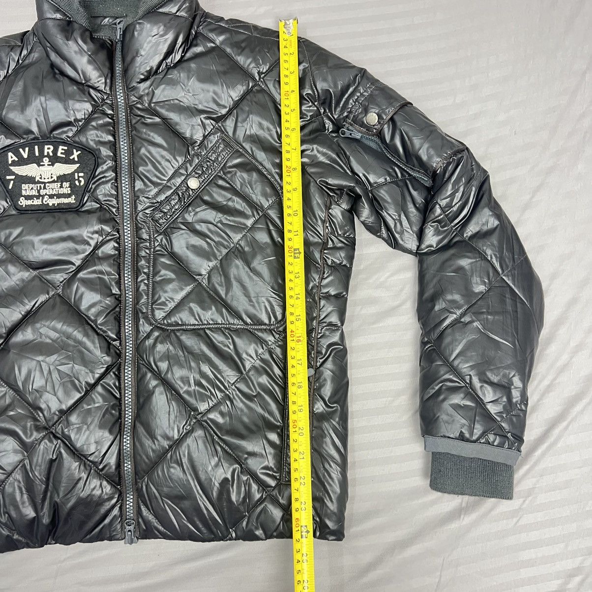 Avirex Avirex USN Bombers Jacket Size US XL / EU 56 / 4 - 5 Thumbnail