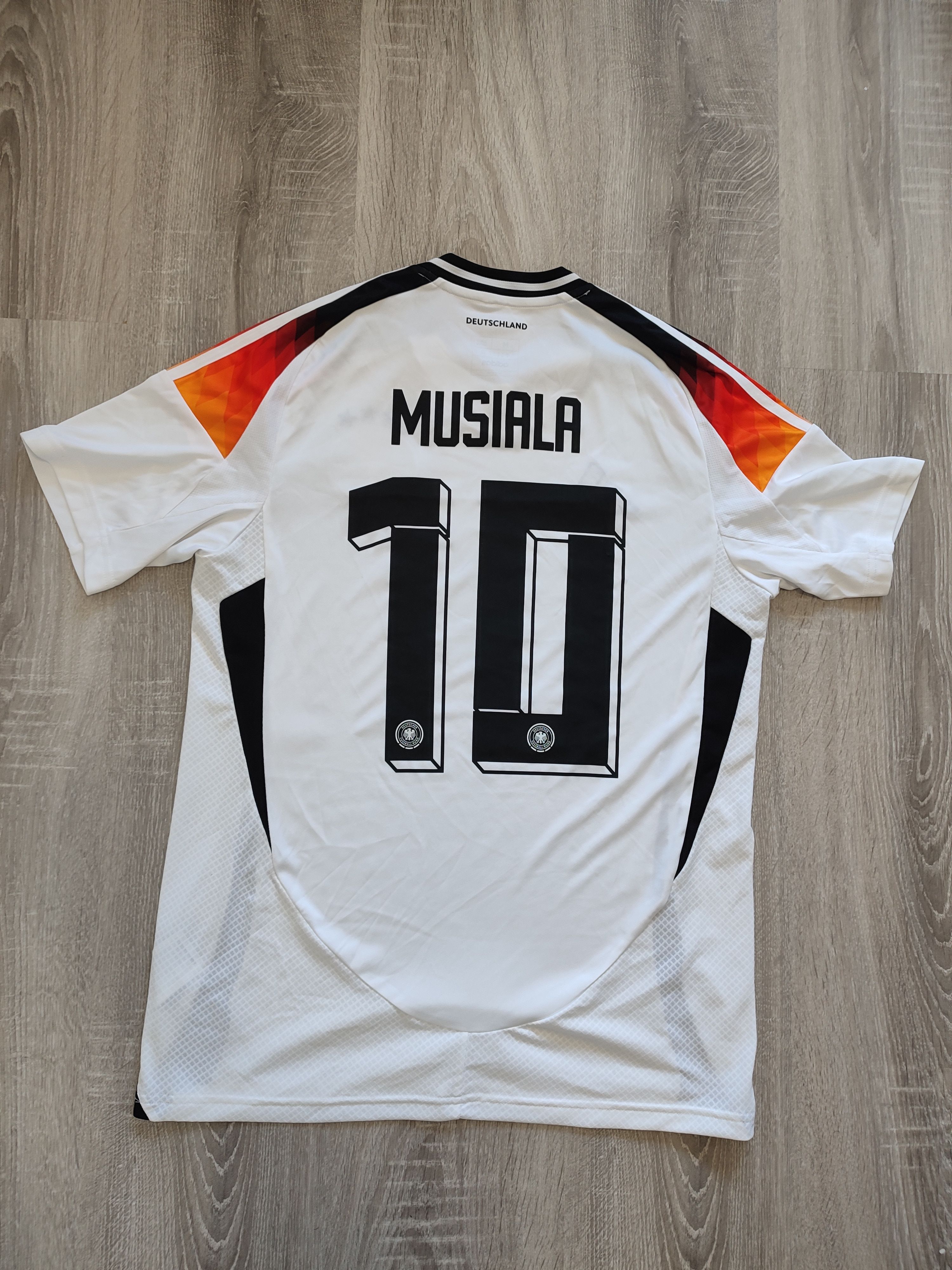 Adidas GERMANY 2024 HOME EURO #10 MUSIALA football r jersey shirt Size US M / EU 48-50 / 2 - 1 Thumbnail