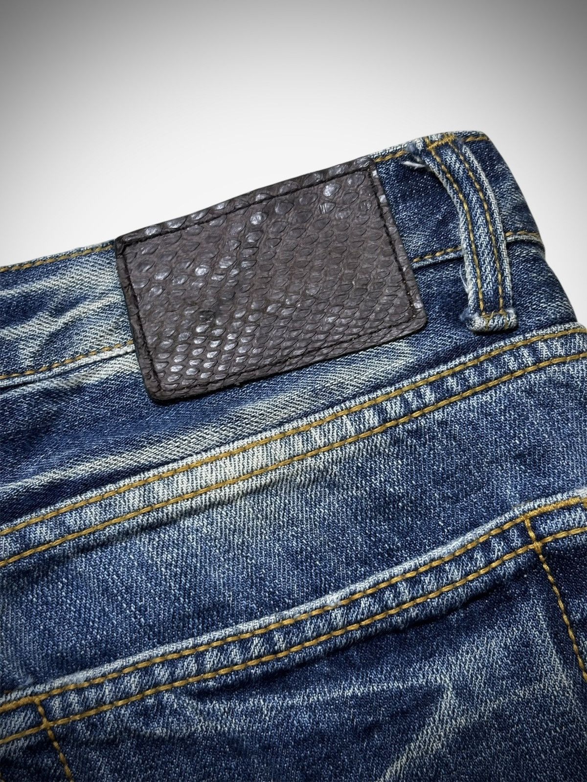 GOA 2000’s G.O.A - Distressed Flared Jeans Size US 31 - 9 Thumbnail