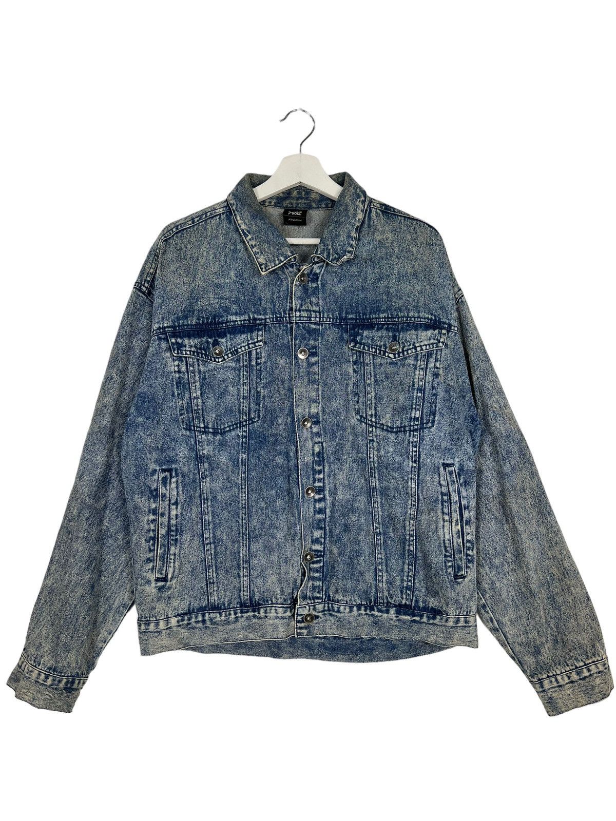 Japanese Brand 🔥 B ONE SOUL DYED DENIM TRUCKER JACKET Size US M / EU 48-50 / 2 - 2 Thumbnail