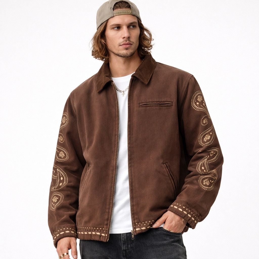 Darc Sport Darc Sport Western Paisley Work Jacket XL NWT 334/500 Size US XL / EU 56 / 4 - 2 Thumbnail