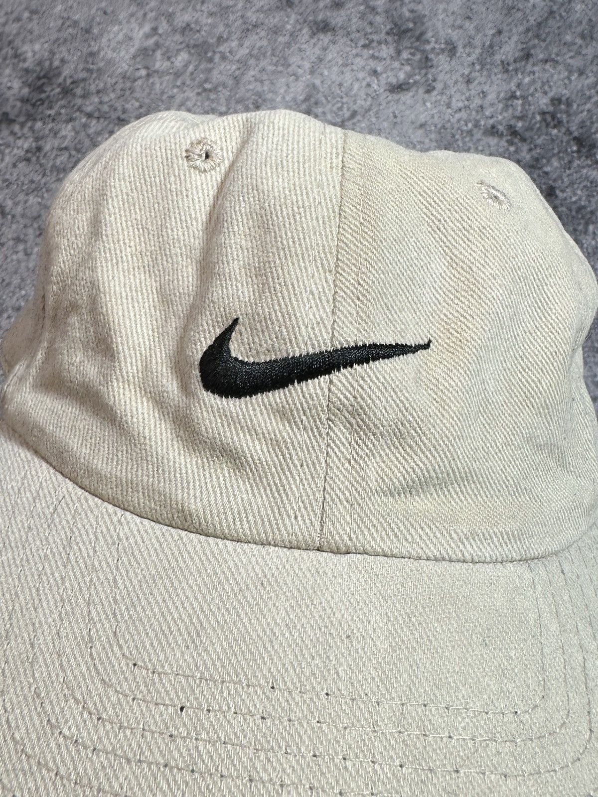Nike × Vintage Y2K Vintage Nike Cap Swoosh Streetwear Logo 90s Casual Hat Size ONE SIZE - 2 Thumbnail