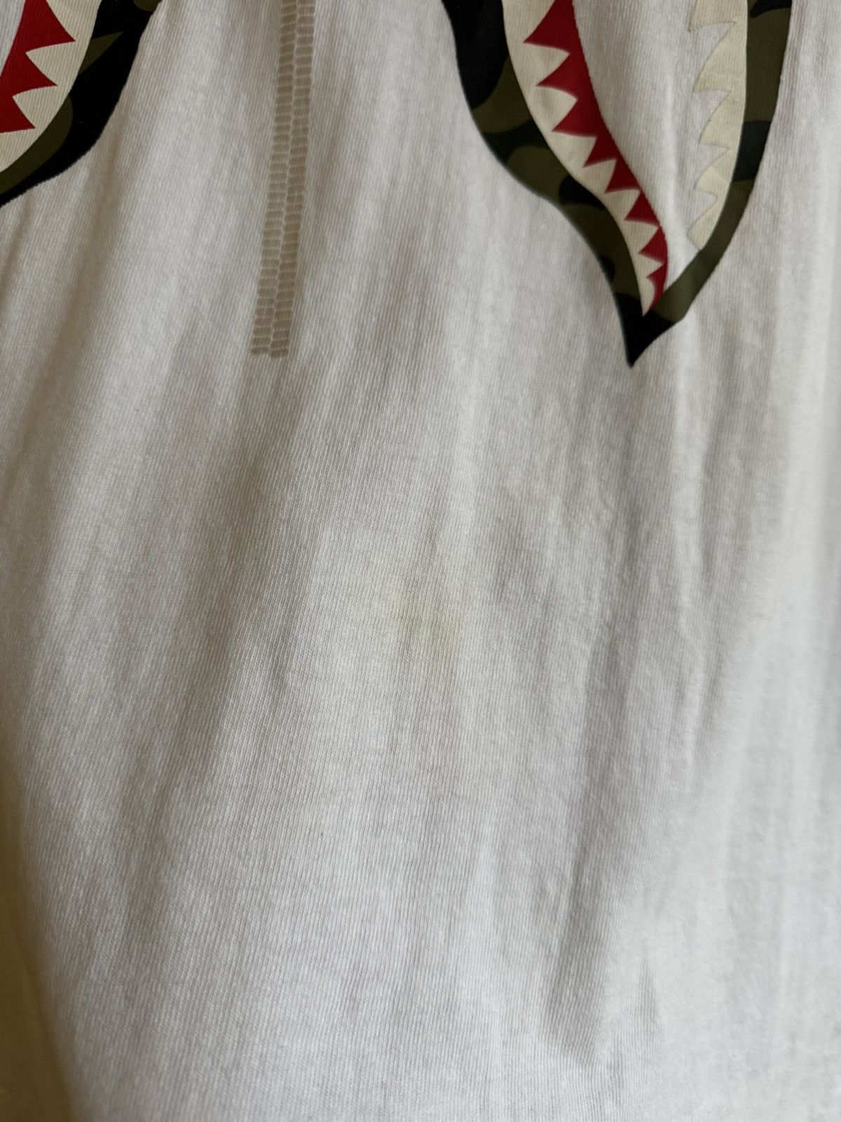 Bape Bape Shark logo tshirt Size US L / EU 52-54 / 3 - 8 Thumbnail