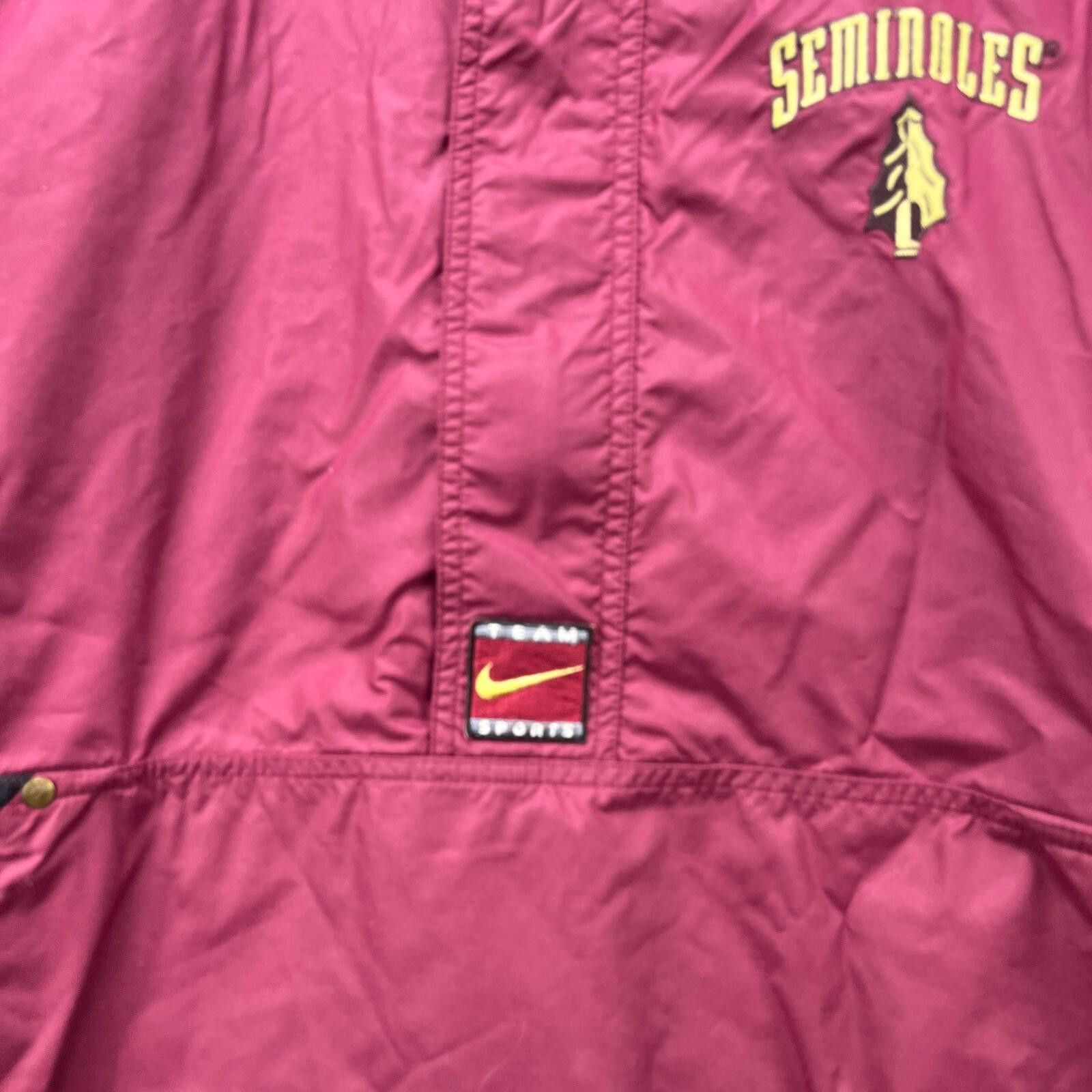 Nike Vintage Nike Florida State University Seminoles Jacket XL Size US XL / EU 56 / 4 - 3 Thumbnail
