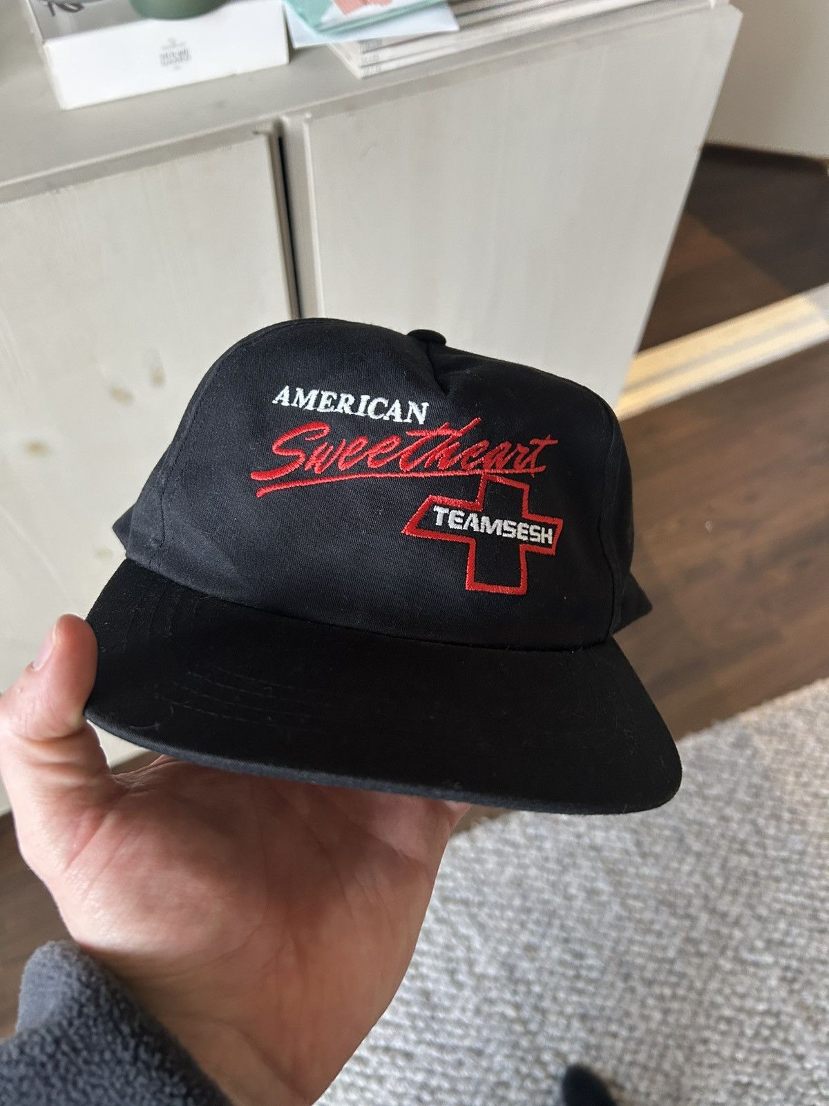 TeamSESH American sweetheart trucker Size ONE SIZE - 2 Thumbnail