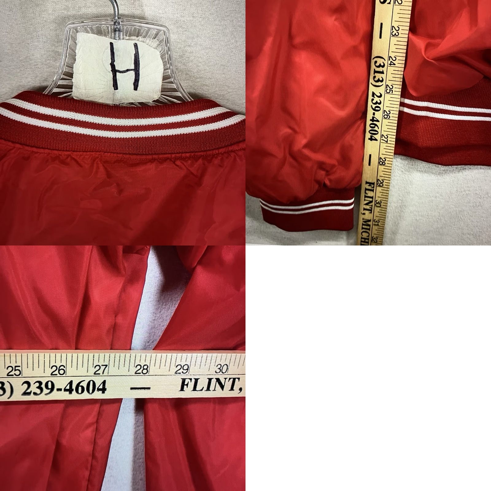 Vintage VINTAGE United States Windbreaker Jacket Mens 2XL Red Nylon Embroidered Logo 90s Sports Size US XXL / EU 58 / 5 - 8 Thumbnail