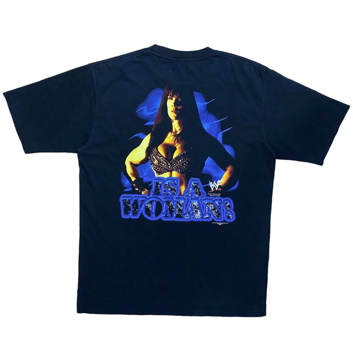 Vintage 2000 WWF CHYNA VINTAGE WRESTLING SHIRT Size US XL / EU 56 / 4 - 1 Thumbnail