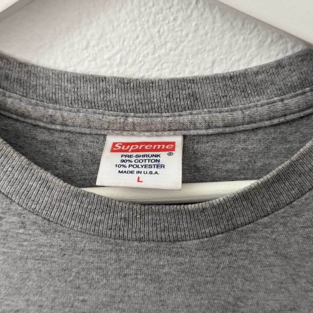 Supreme Supreme Men's Grey T-shirt Size US L / EU 52-54 / 3 - 5 Thumbnail