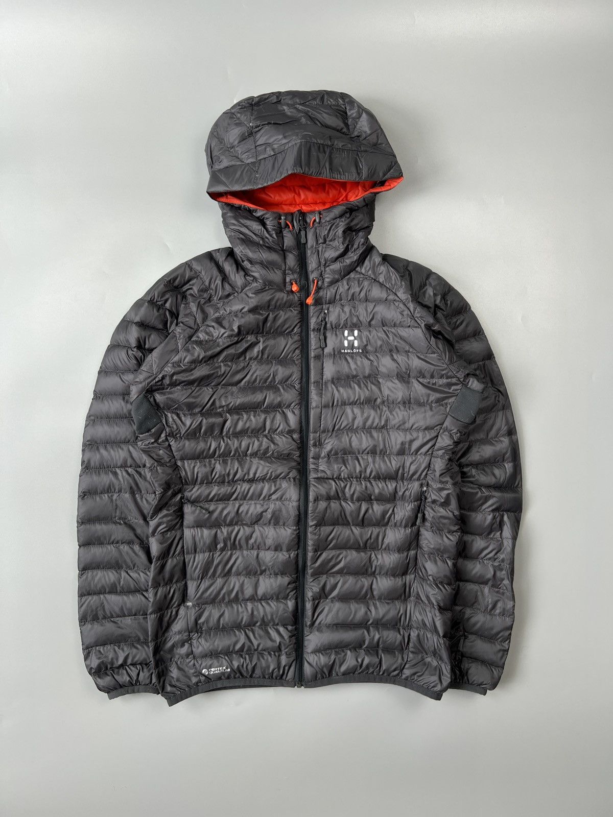 image of Haglofs Pertex Quantum Lightweight Packable Jacket (Y0357) in Grey, Men's (Size Small)