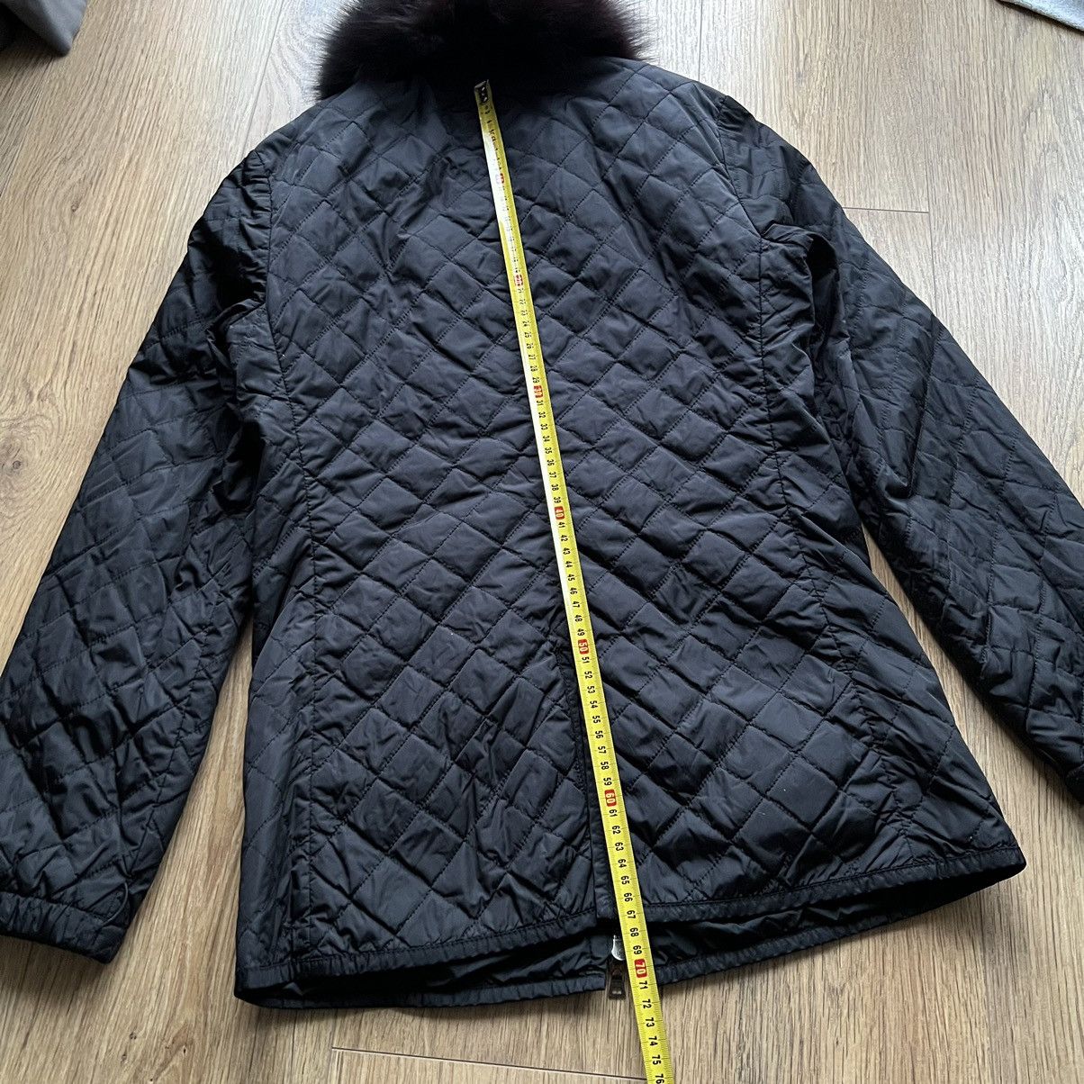 Prada Prada nylon jacket fur blue fox Size M / US 6-8 / IT 42-44 - 17 Thumbnail