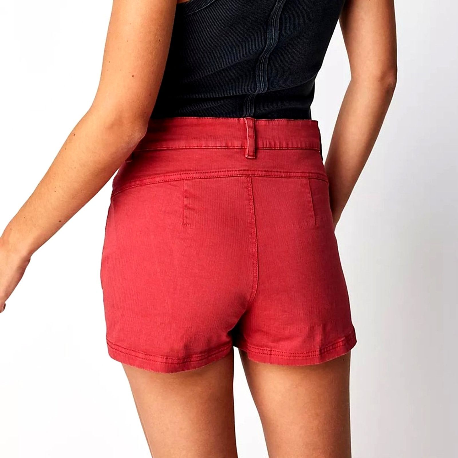 Free People Free People Riviera Shorties - Berry Twists - Size 12 Size 34" / US 12 / IT 48 - 6 Thumbnail
