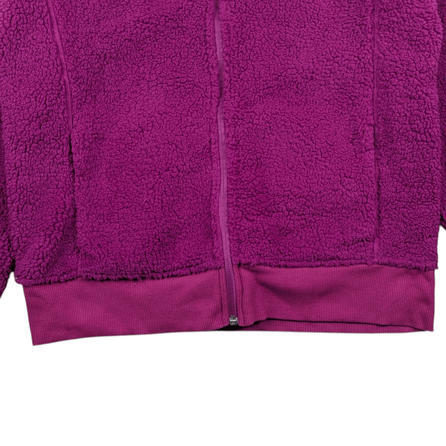 Japanese Brand UNIQLO Pink Fluffy Fleece Jacket With Hoodie Size M / US 6-8 / IT 42-44 - 9 Thumbnail