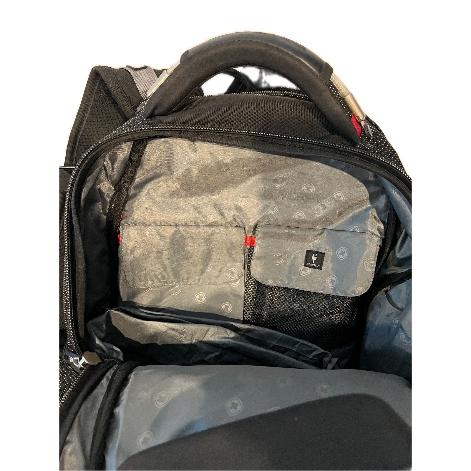 Swissgear Swiss Gear Cecil Laptop Backpack Black Red Size 42 - 4 Thumbnail