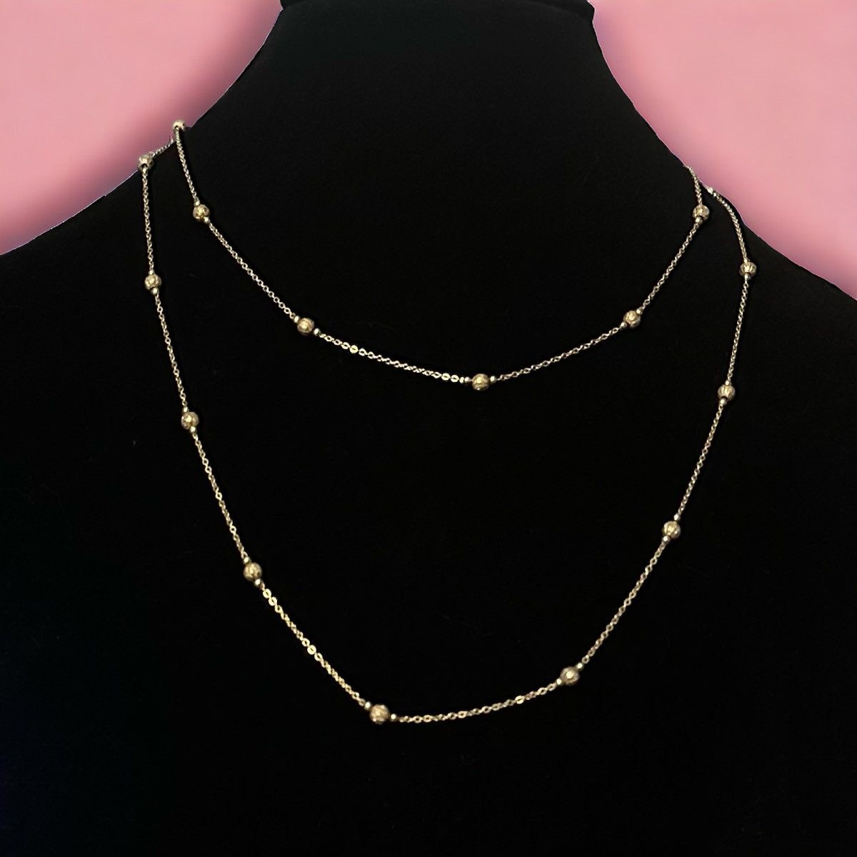 Vintage Vintage long ball chain necklace Size ONE SIZE - 2 Thumbnail