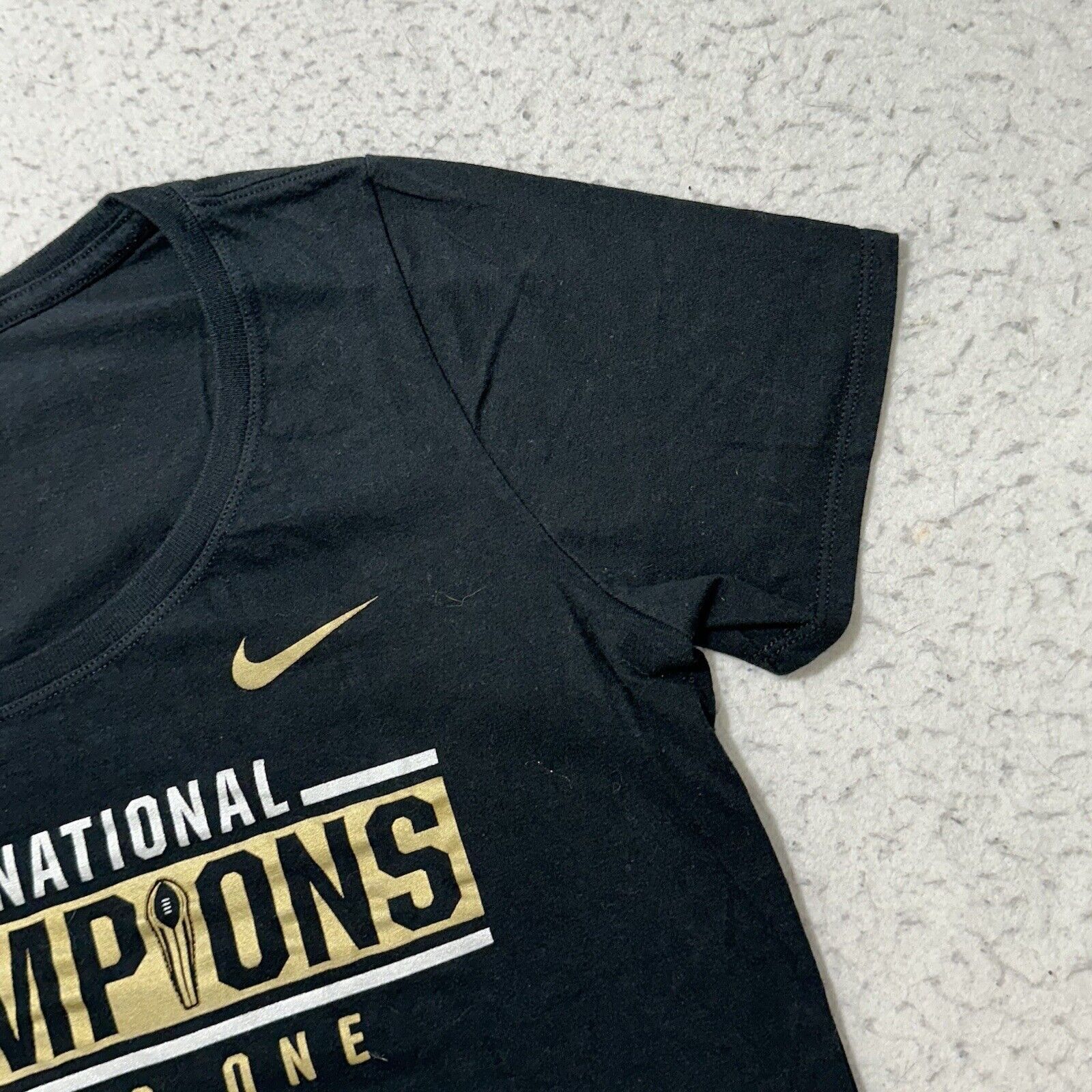 Nike Nike Alabama Crimson Tide Large 2015 Champs T Shirt Size L / US 10 / IT 46 - 5 Thumbnail