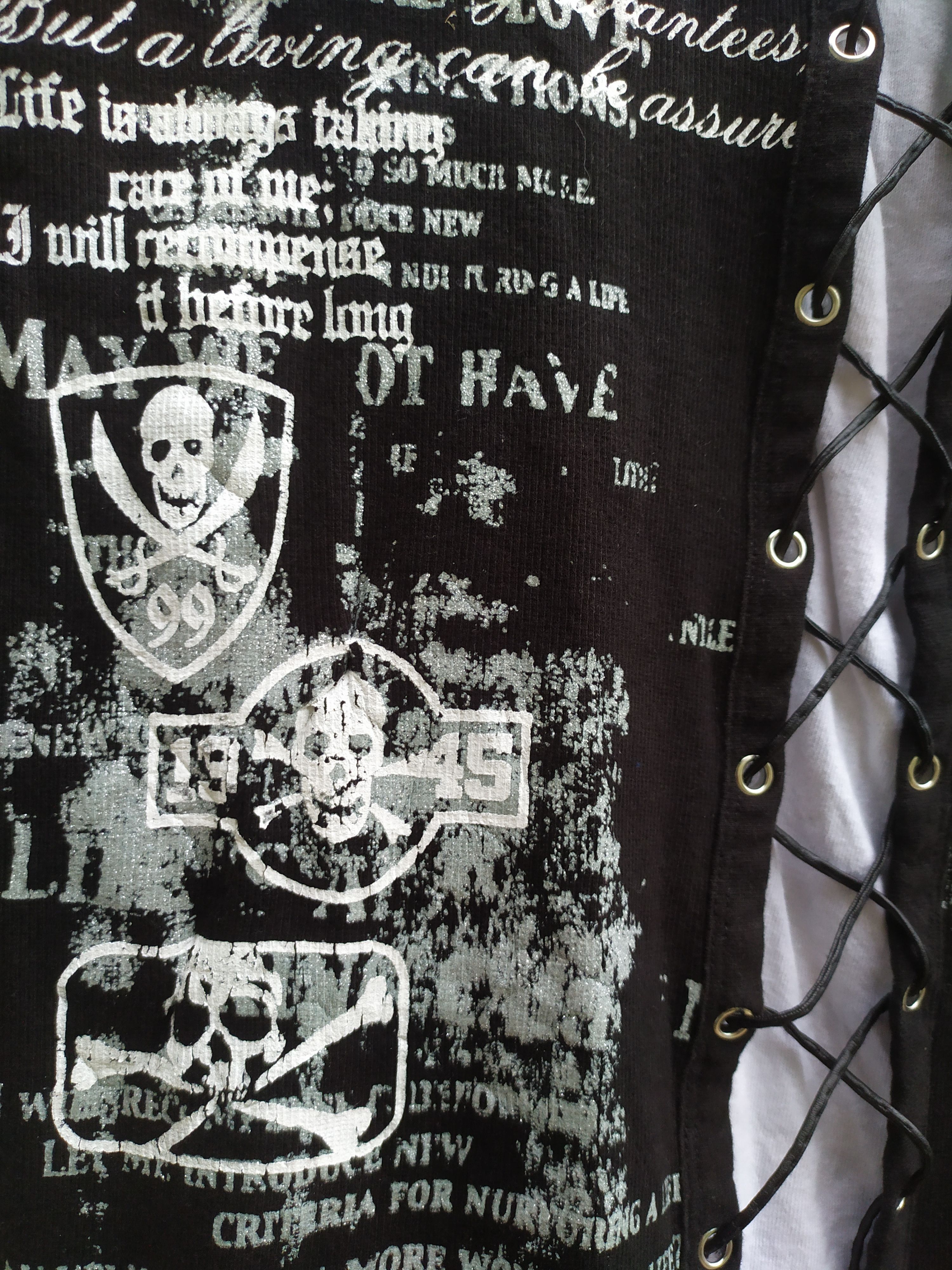 Japanese Brand Japanese Brand Collins Poem Skull Sleeveless Size US L / EU 52-54 / 3 - 4 Thumbnail