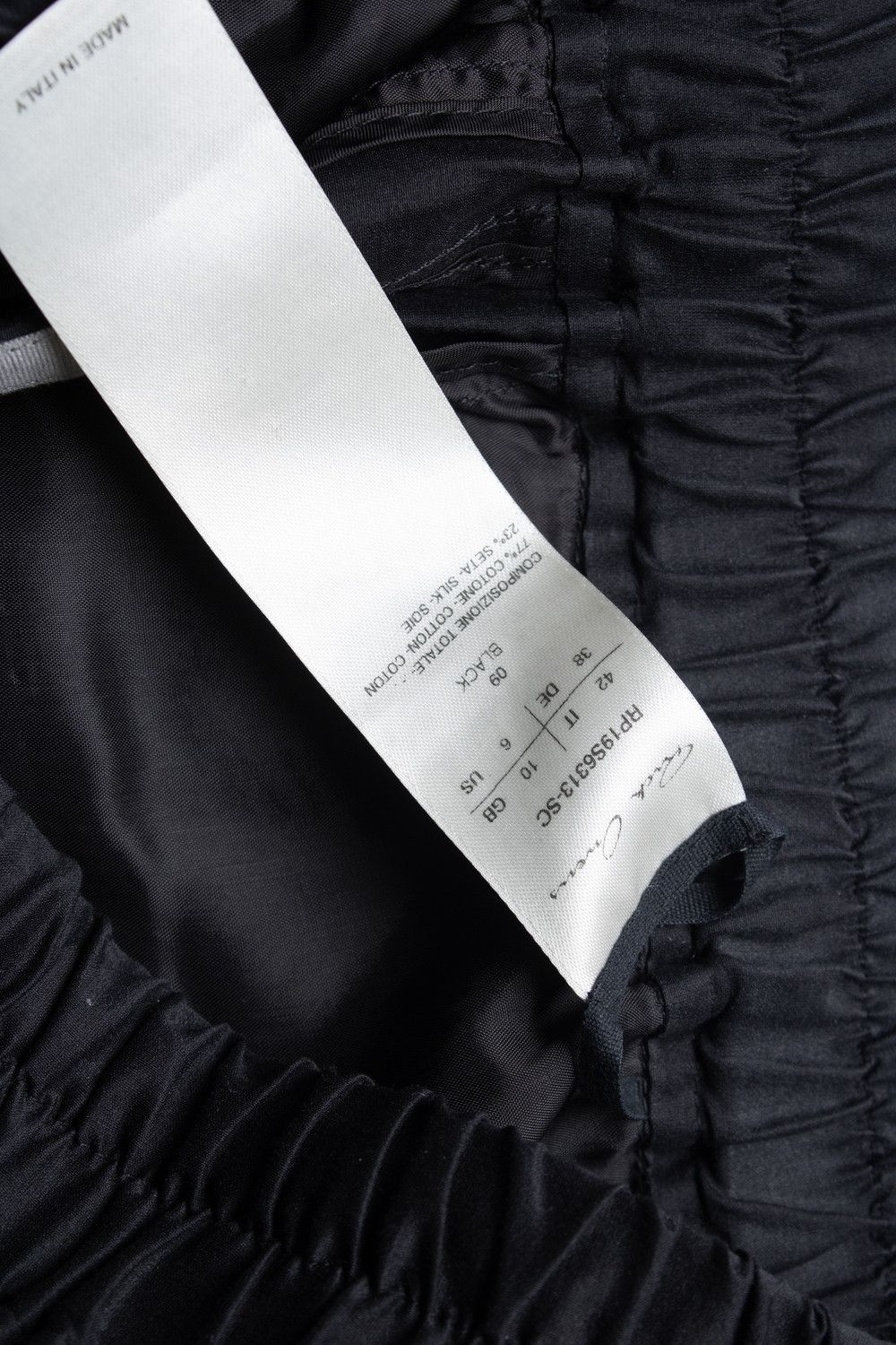 Rick Owens Rick Owens, SS19 Babel satin twill pants in black Size 28" / US 6 / IT 42 - 7 Thumbnail