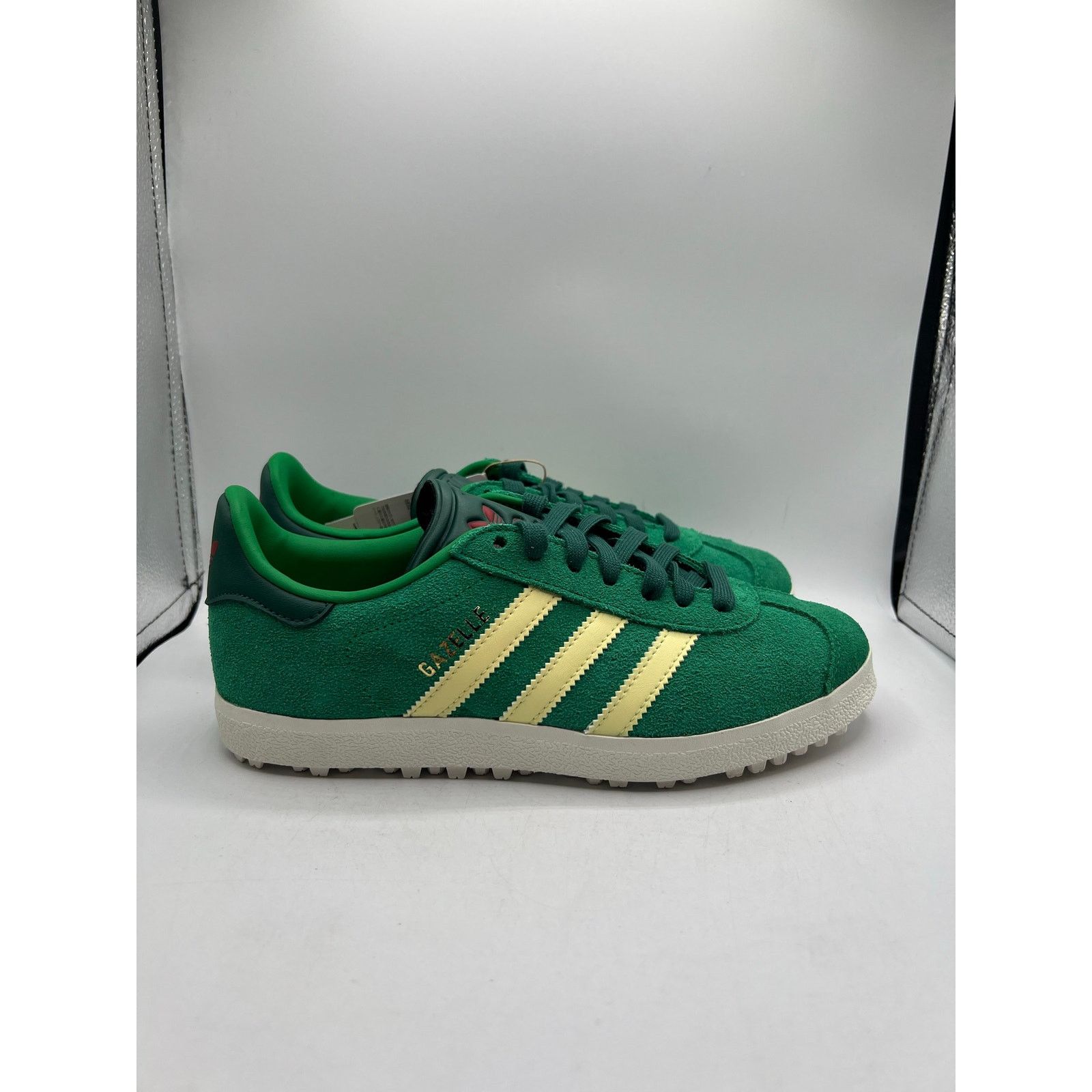 Adidas Adidas Gazelle Spikeless Golf “Collegiate Green” size 5.5 Size US 5.5 / EU 38 - 3 Thumbnail