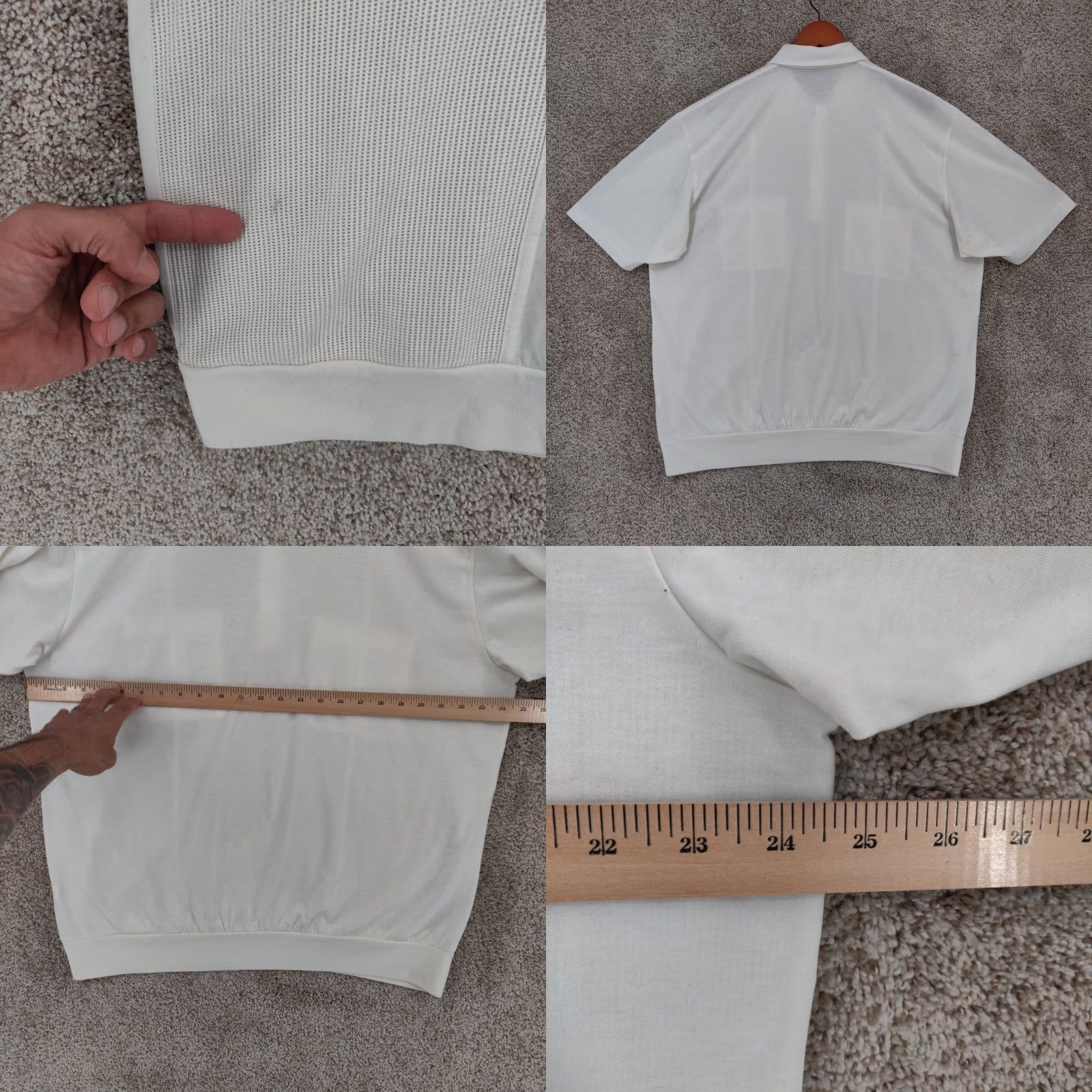 Vintage VINTAGE Alan Stuart Pullover Shirt Mens XL Textured Pocket Short Sleeve USA 80s Size US XL / EU 56 / 4 - 8 Thumbnail