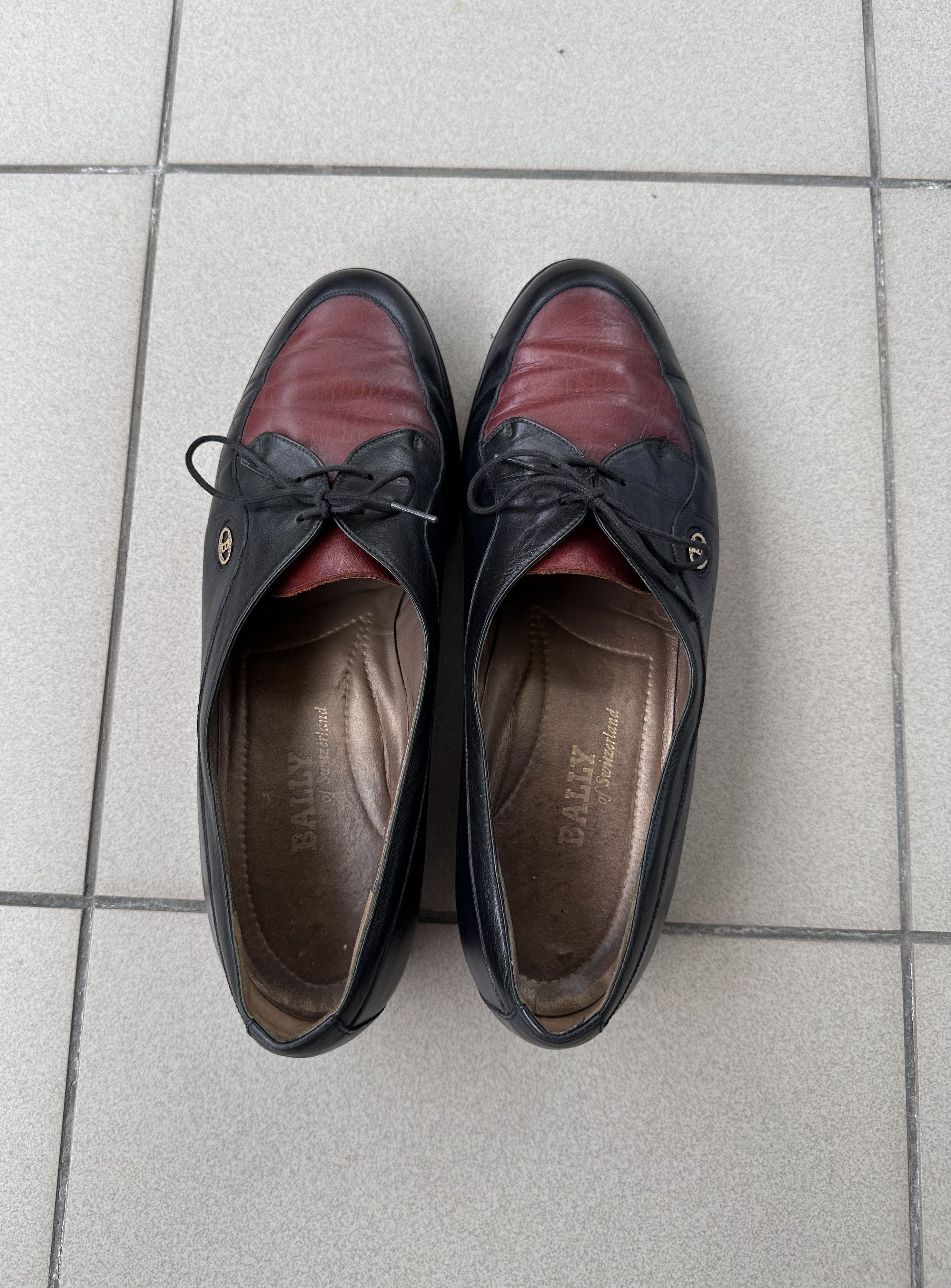 Bally Vintage Bally Italy leather flat shoes Size US 10 / IT 40 - 12 Thumbnail